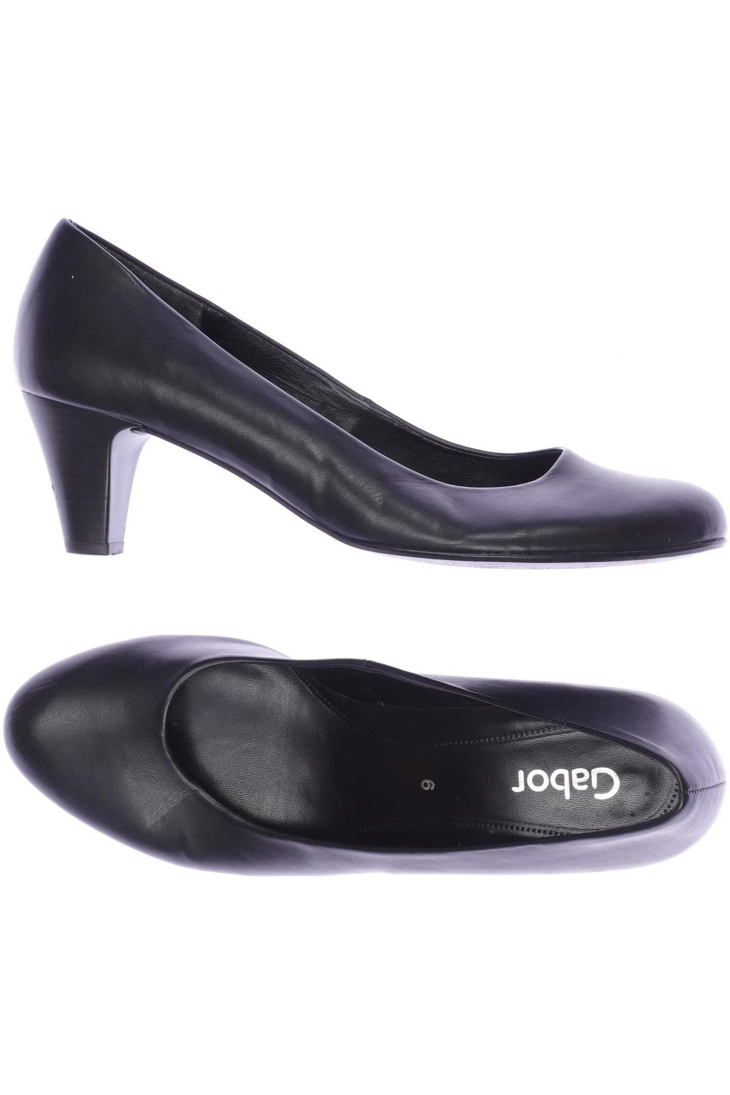 

Gabor Damen Pumps, schwarz, Gr. 6