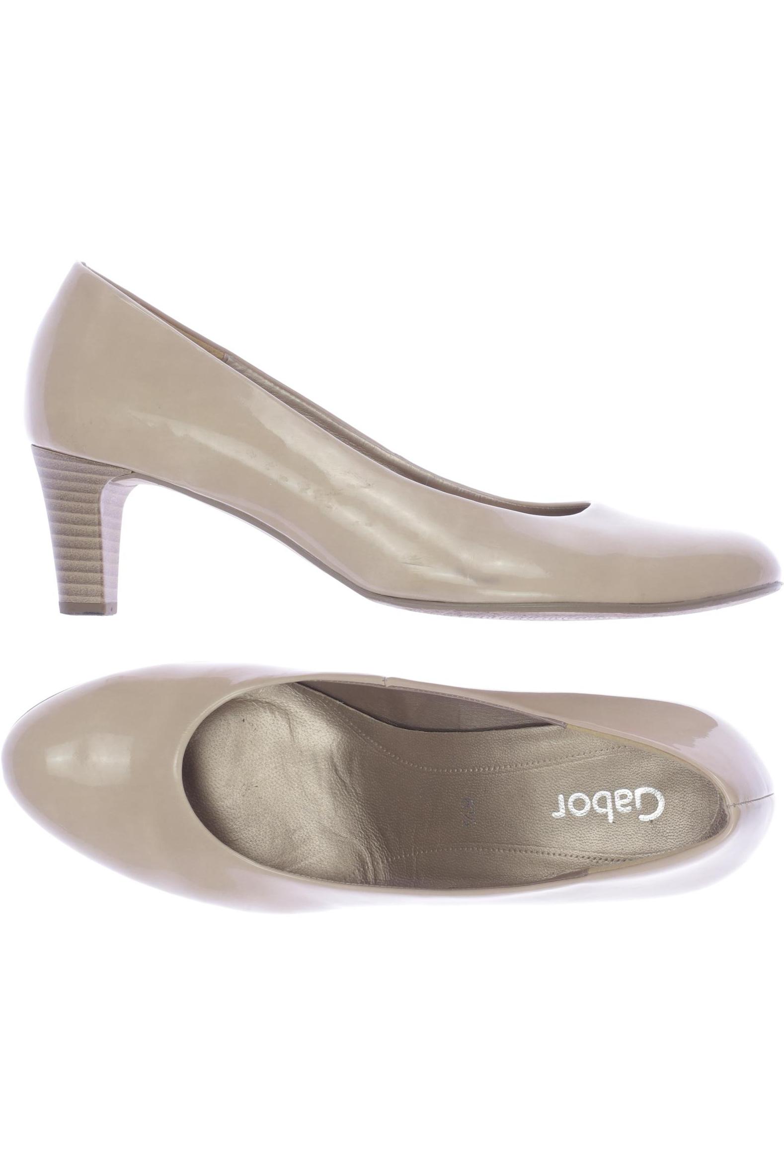 

Gabor Damen Pumps, beige, Gr. 6.5