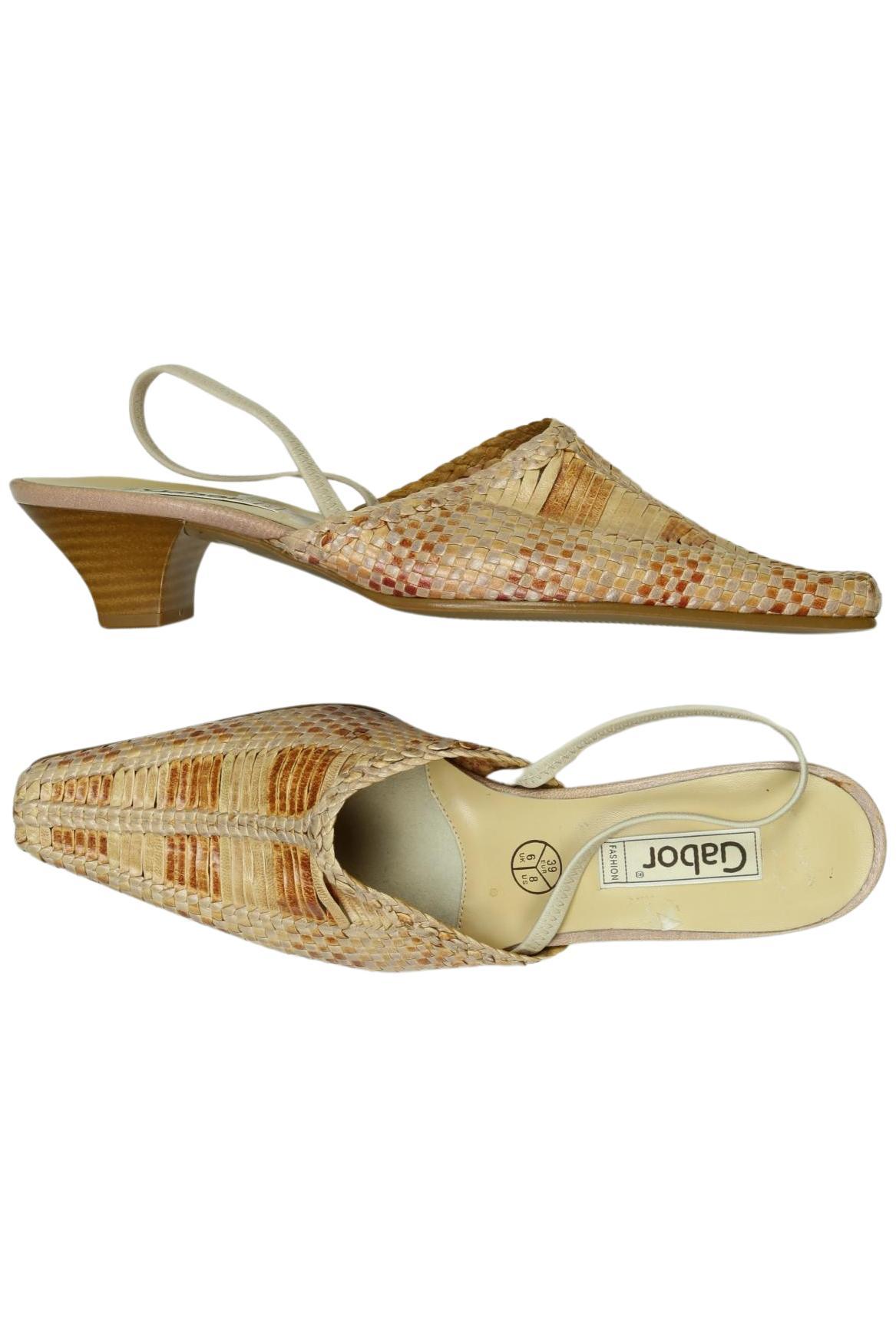 

Gabor Damen Pumps, beige, Gr. 39