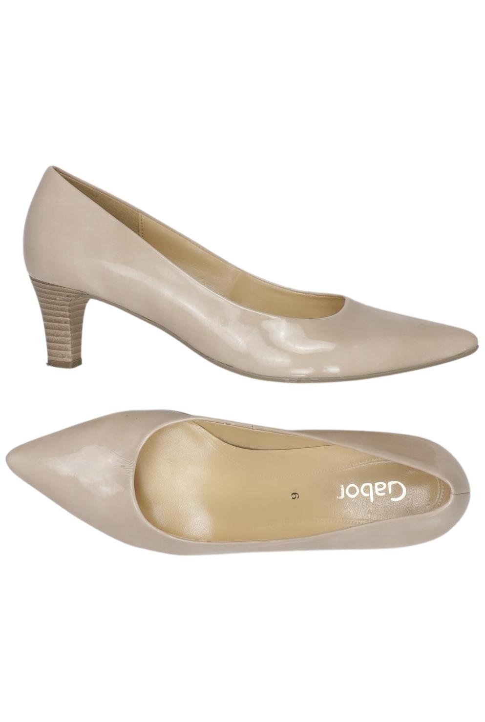 

Gabor Damen Pumps, beige, Gr. 6