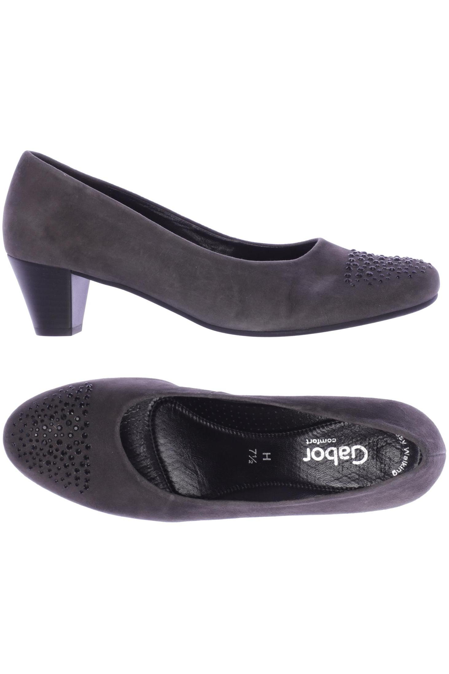 

Gabor Damen Pumps, grau, Gr. 7.5