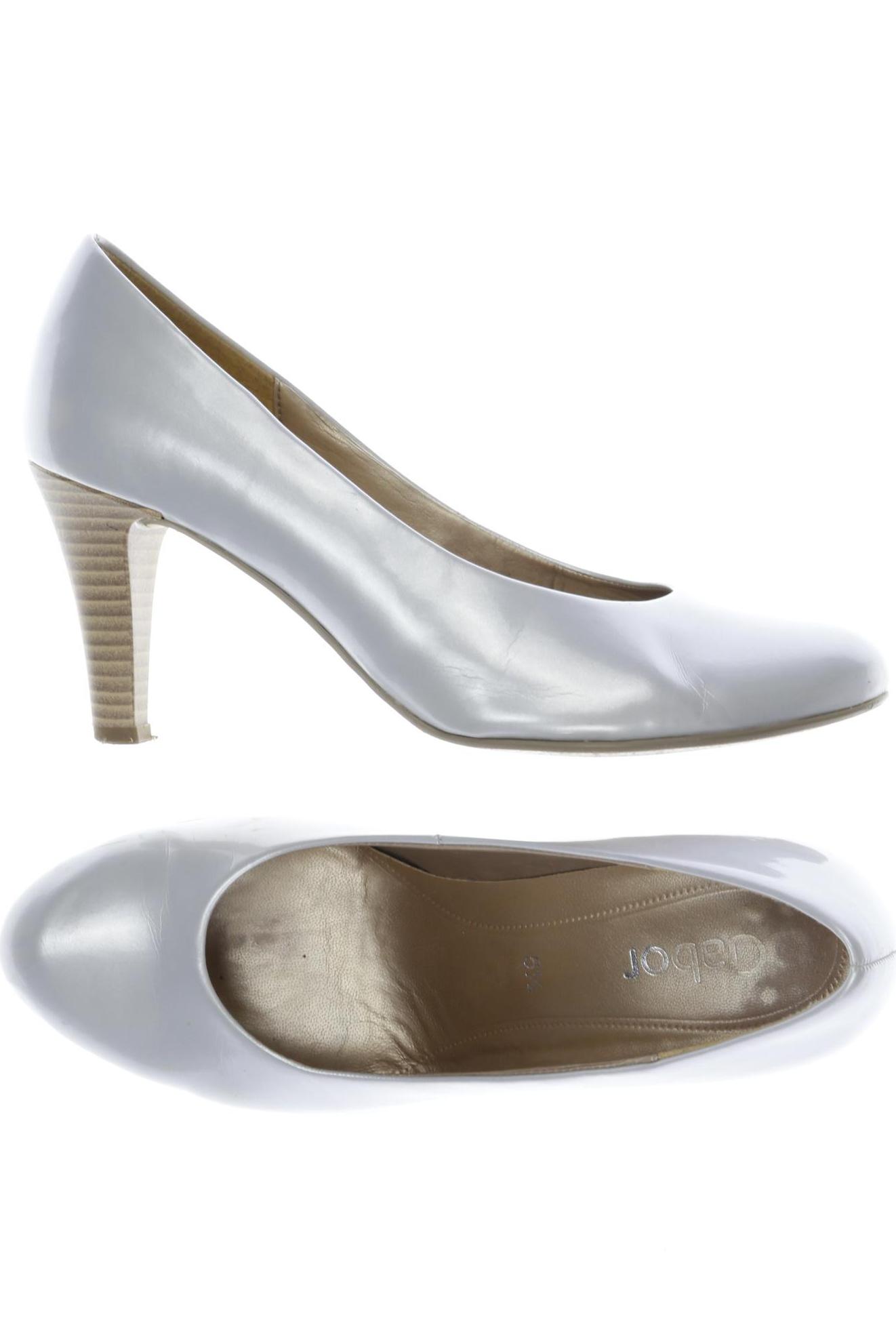 

Gabor Damen Pumps, silber, Gr. 5.5
