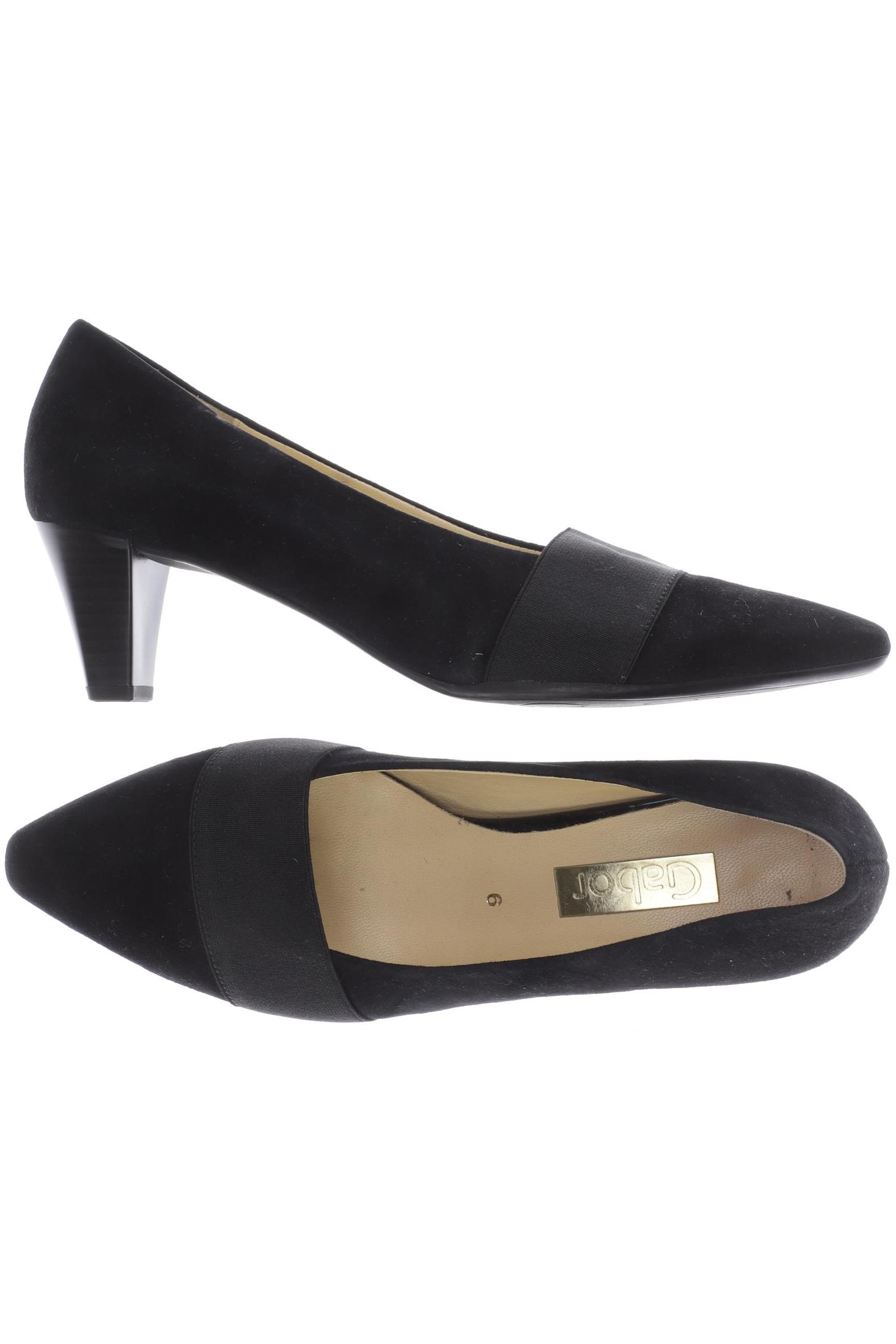 

Gabor Damen Pumps, schwarz, Gr. 6