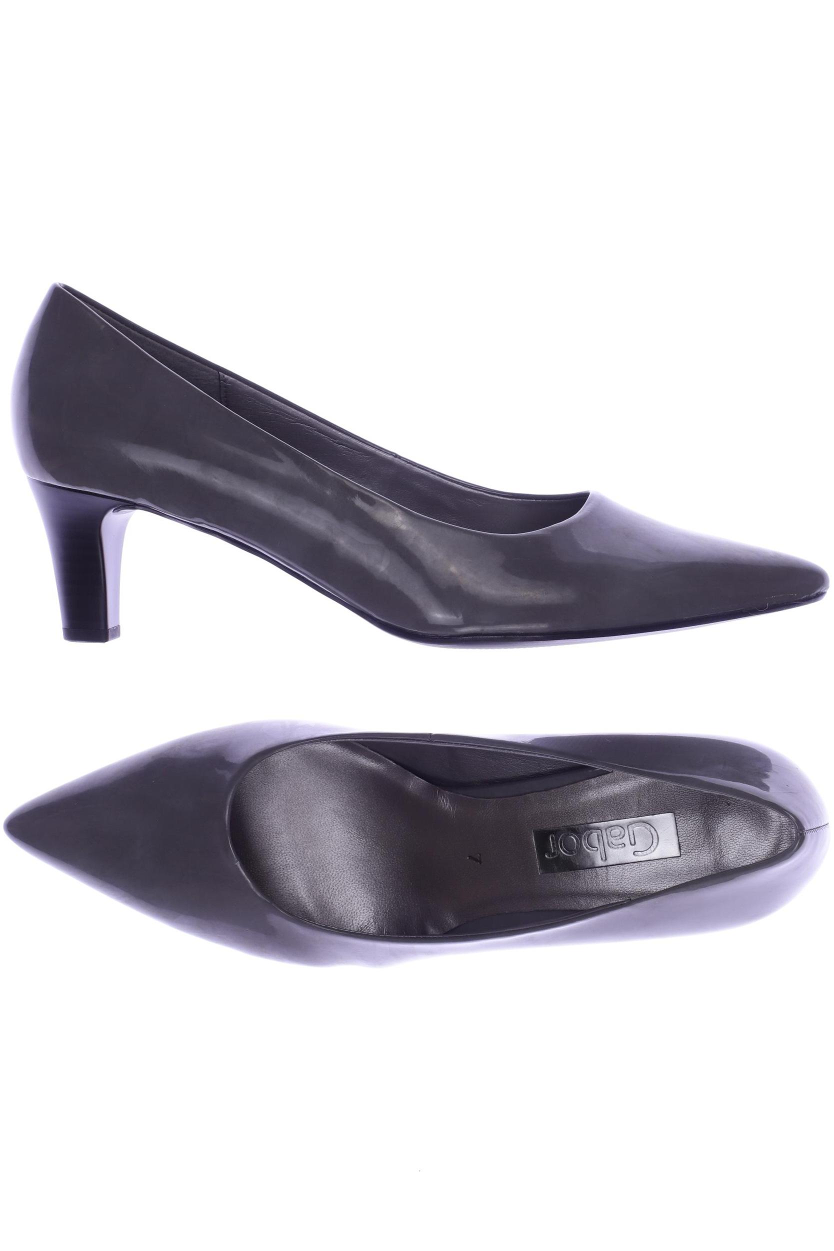Thumbnail - Gabor Damen Pumps, grau, Gr. 7