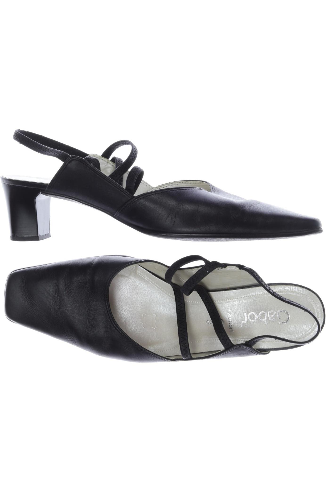 

Gabor Damen Pumps, schwarz, Gr. 8