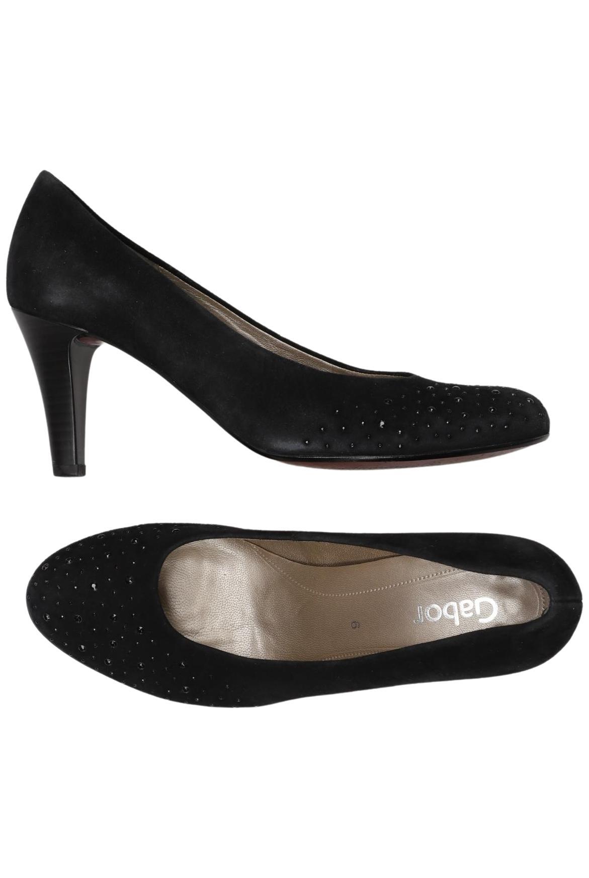 

Gabor Damen Pumps, schwarz, Gr. 6