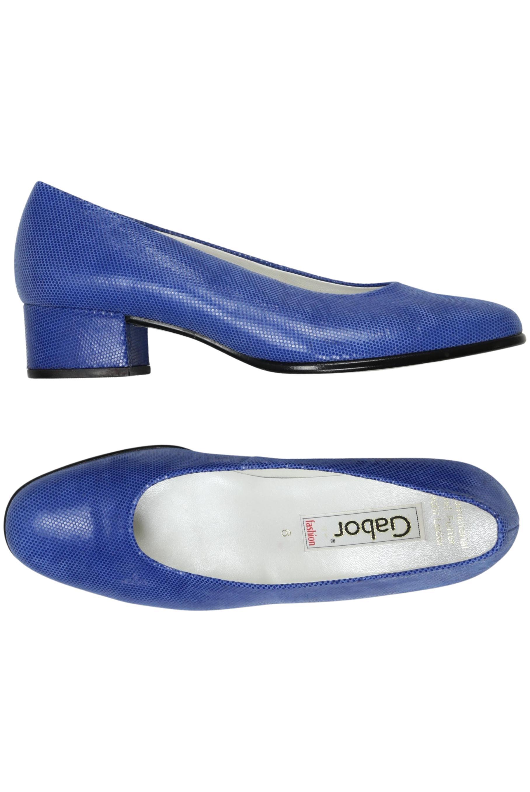

Gabor Damen Pumps, blau, Gr. 6
