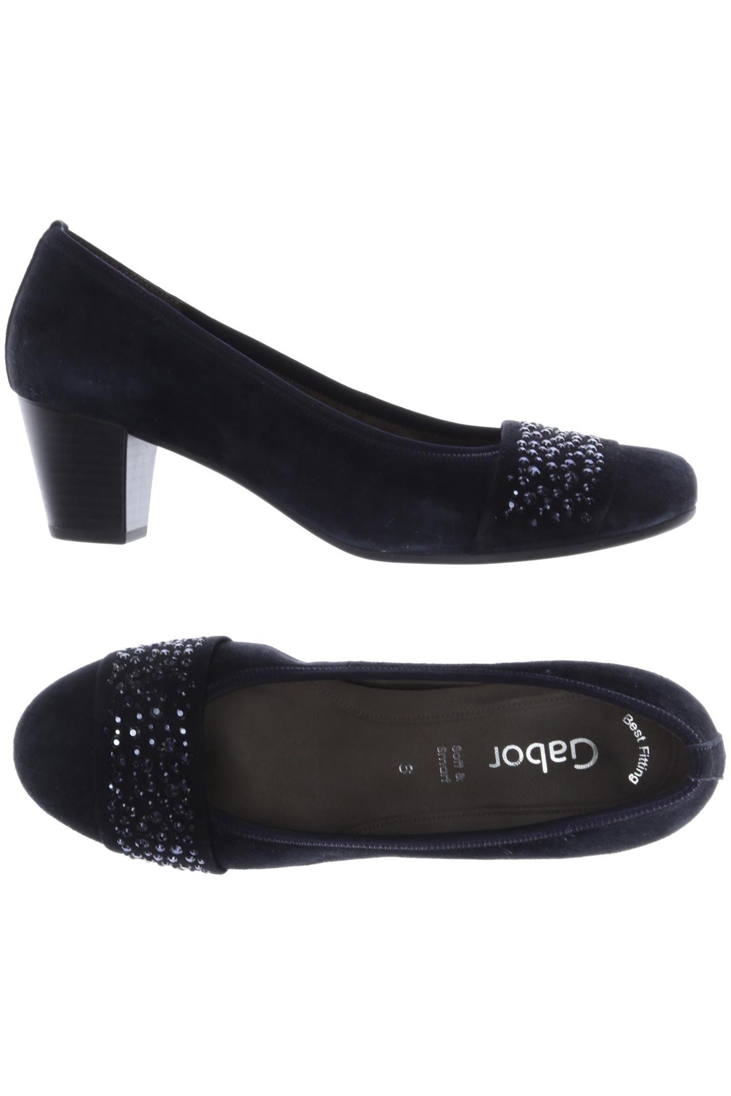 

Gabor Damen Pumps, marineblau, Gr. 6