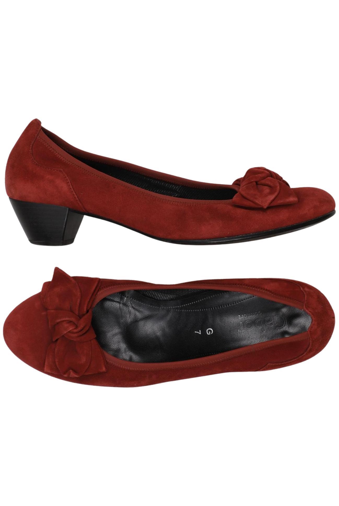 

Gabor Damen Pumps, rot, Gr. 7