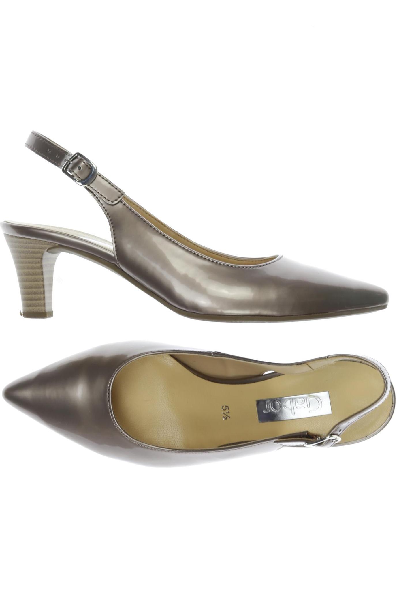 

Gabor Damen Pumps, beige, Gr. 5.5