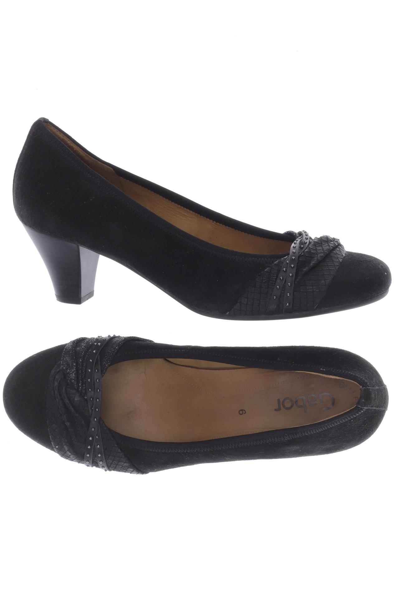 

Gabor Damen Pumps, schwarz, Gr. 6