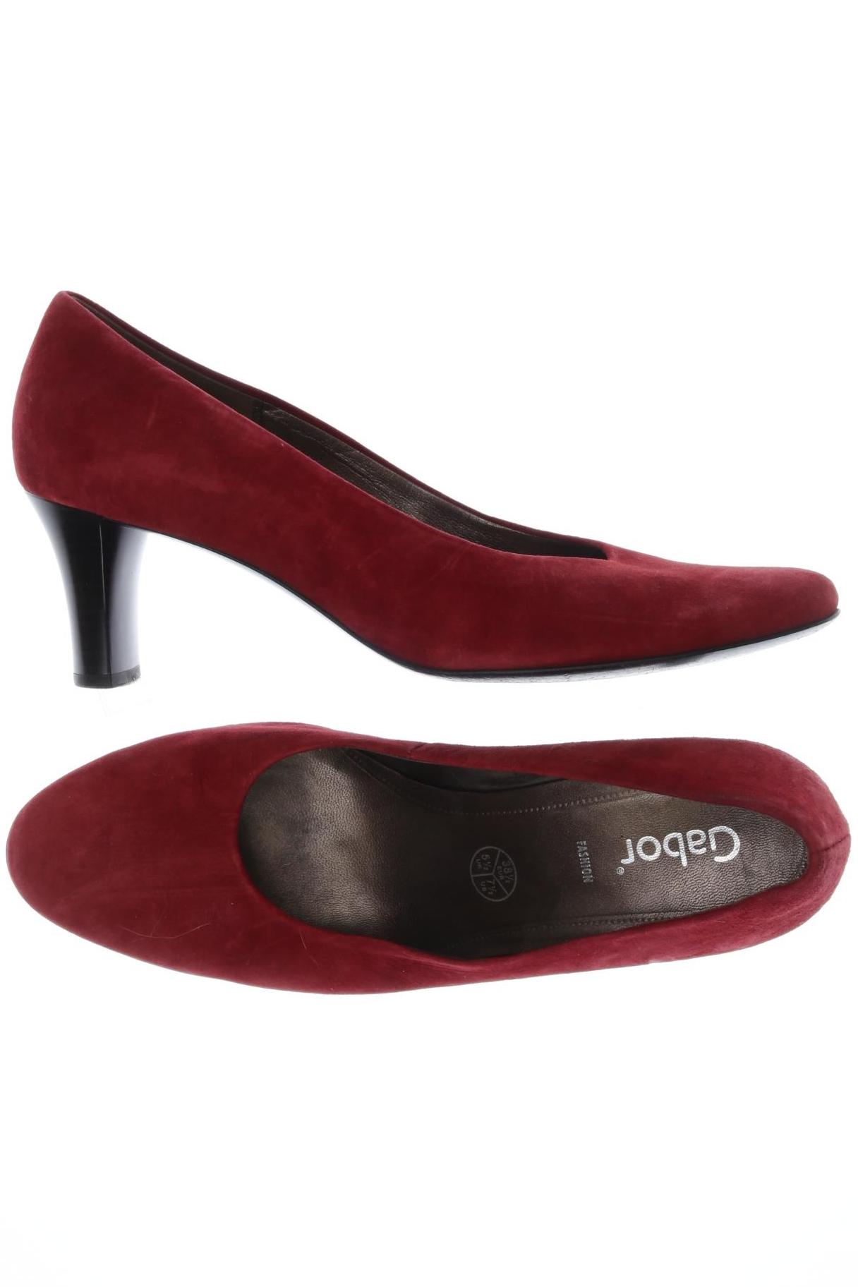 

Gabor Damen Pumps, bordeaux, Gr. 5.5