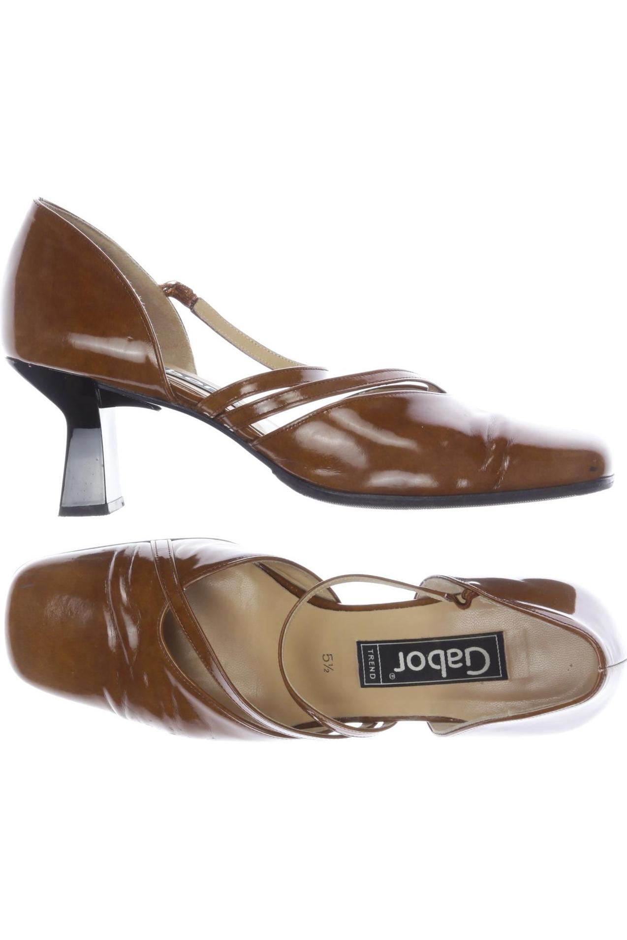 

Gabor Damen Pumps, braun, Gr. 5.5