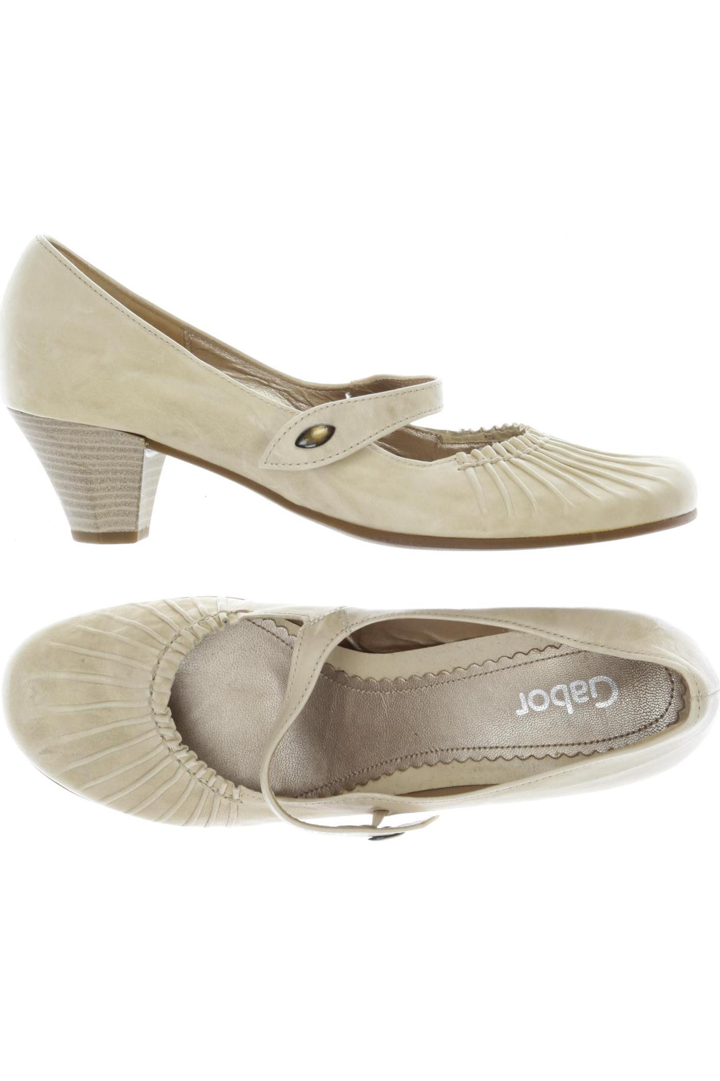 

Gabor Damen Pumps, beige, Gr. 7