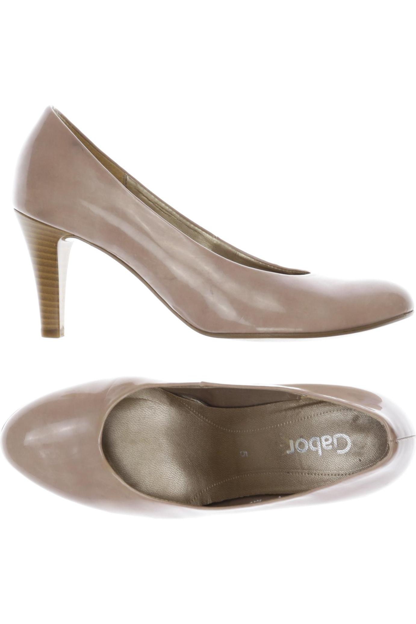 

Gabor Damen Pumps, beige, Gr. 5