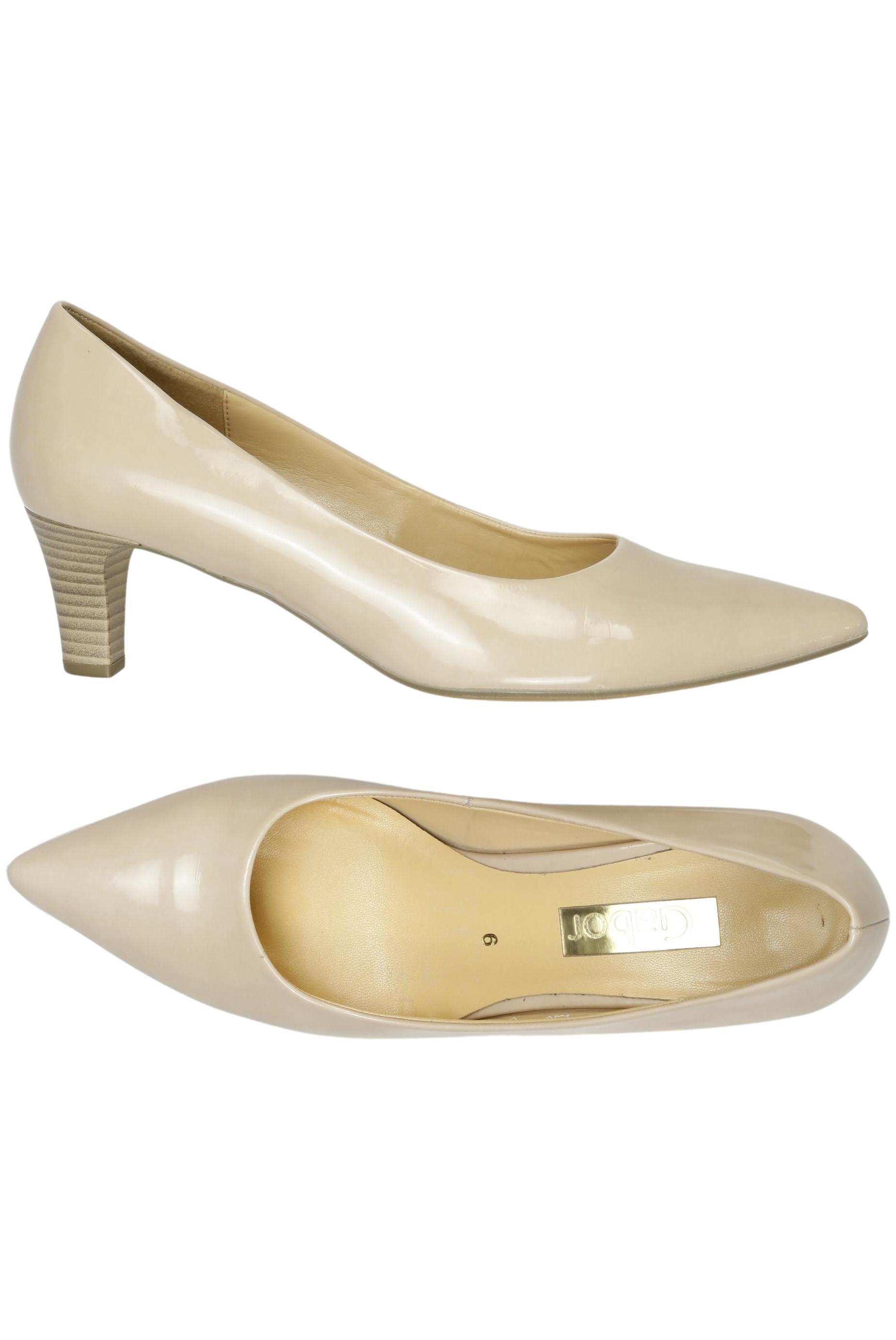 

Gabor Damen Pumps, beige, Gr. 6