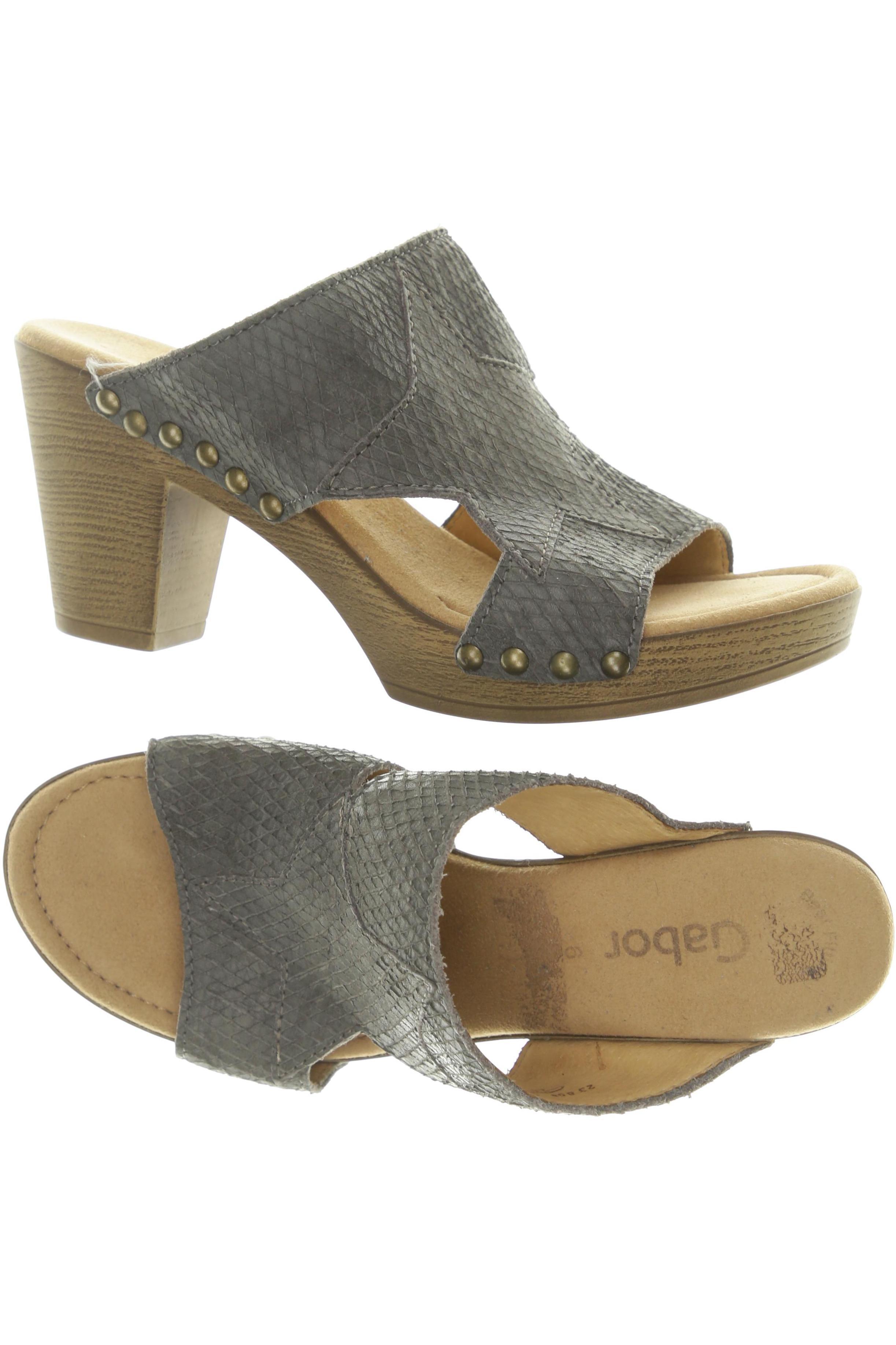 

Gabor Damen Sandale, grau, Gr. 6