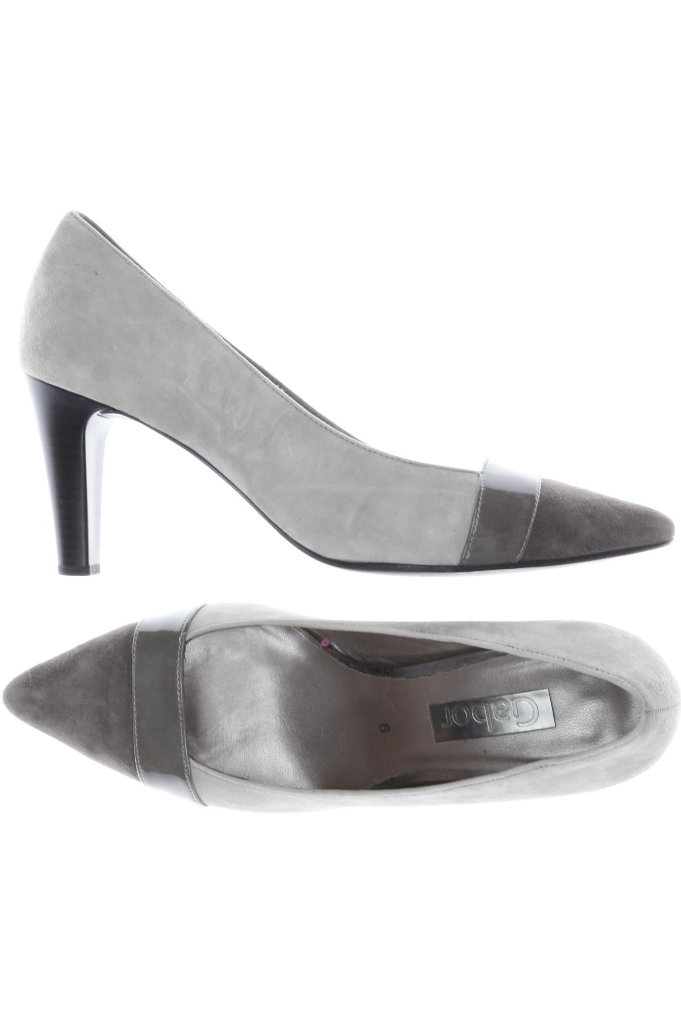 

Gabor Damen Pumps, grau, Gr. 6