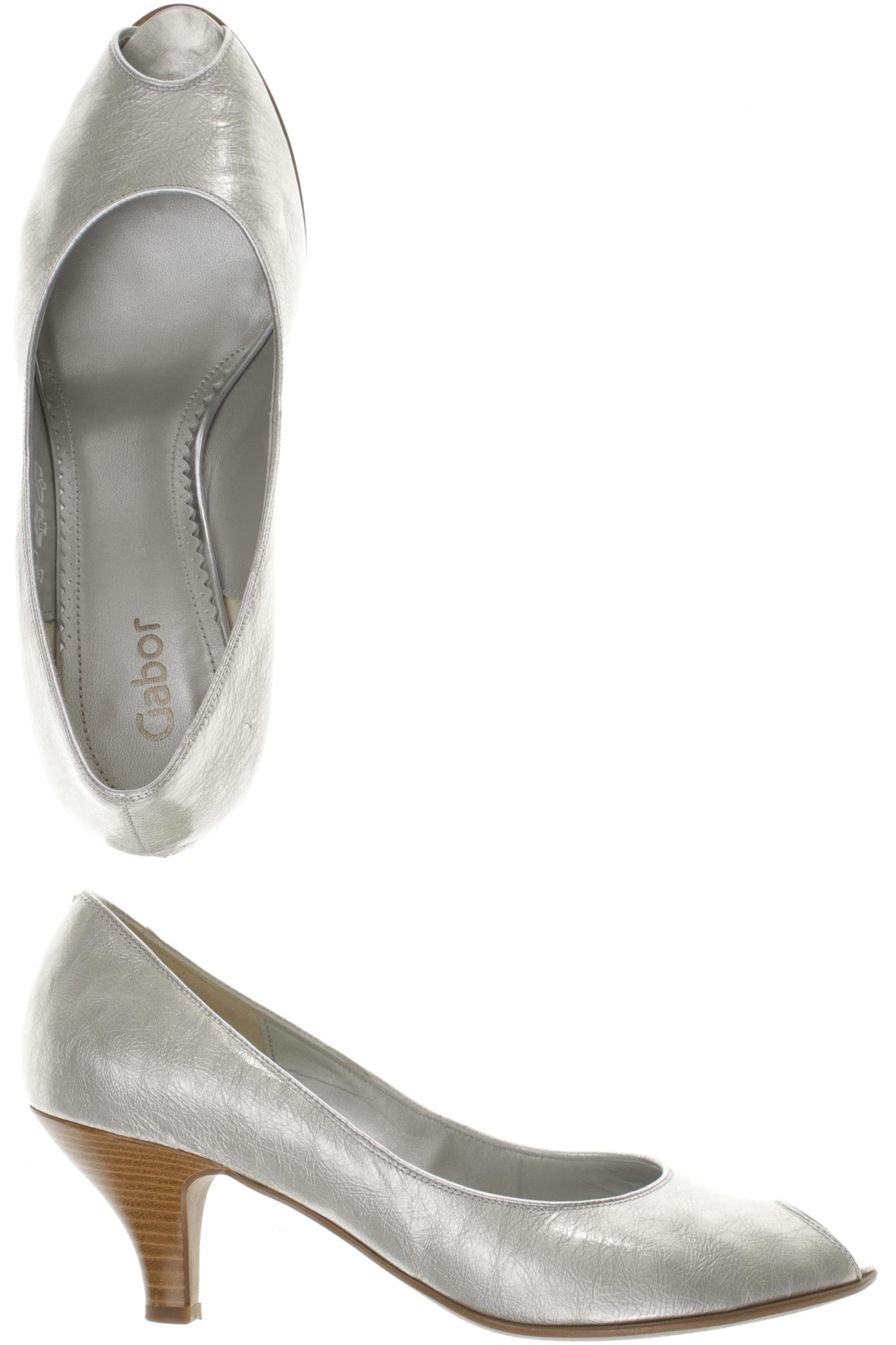 

Gabor Damen Pumps, silber, Gr. 7