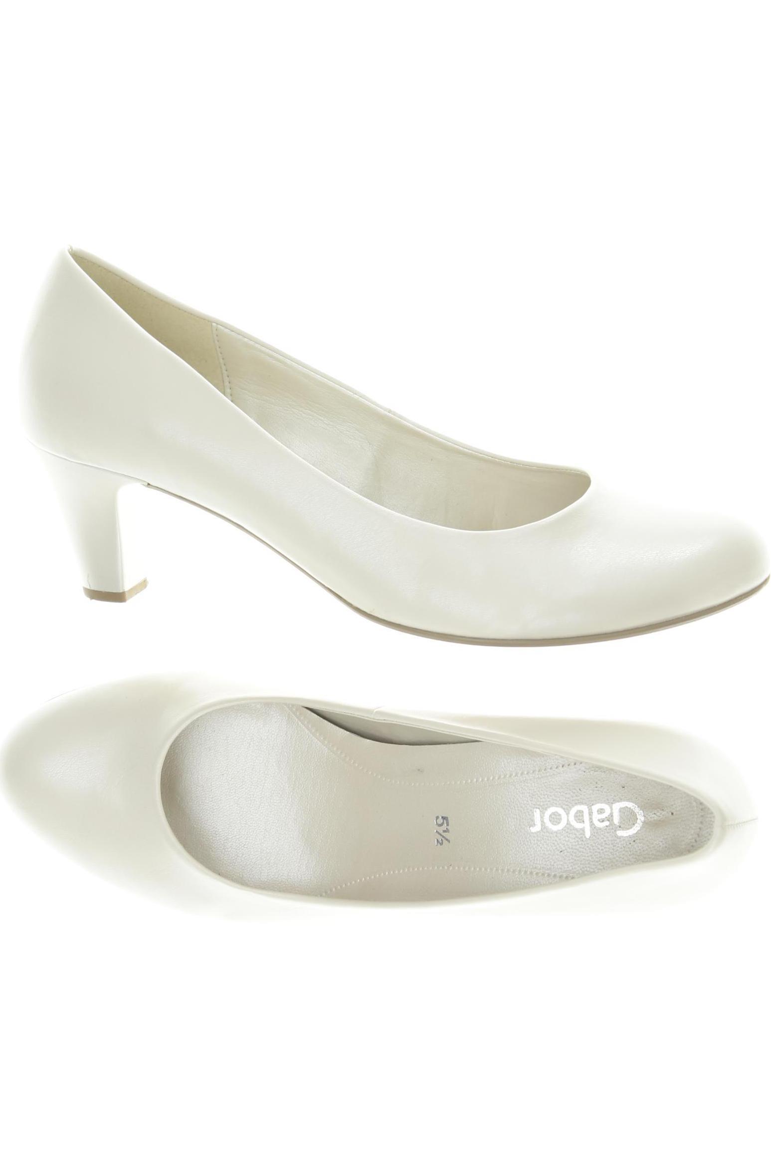 

Gabor Damen Pumps, weiß, Gr. 5.5