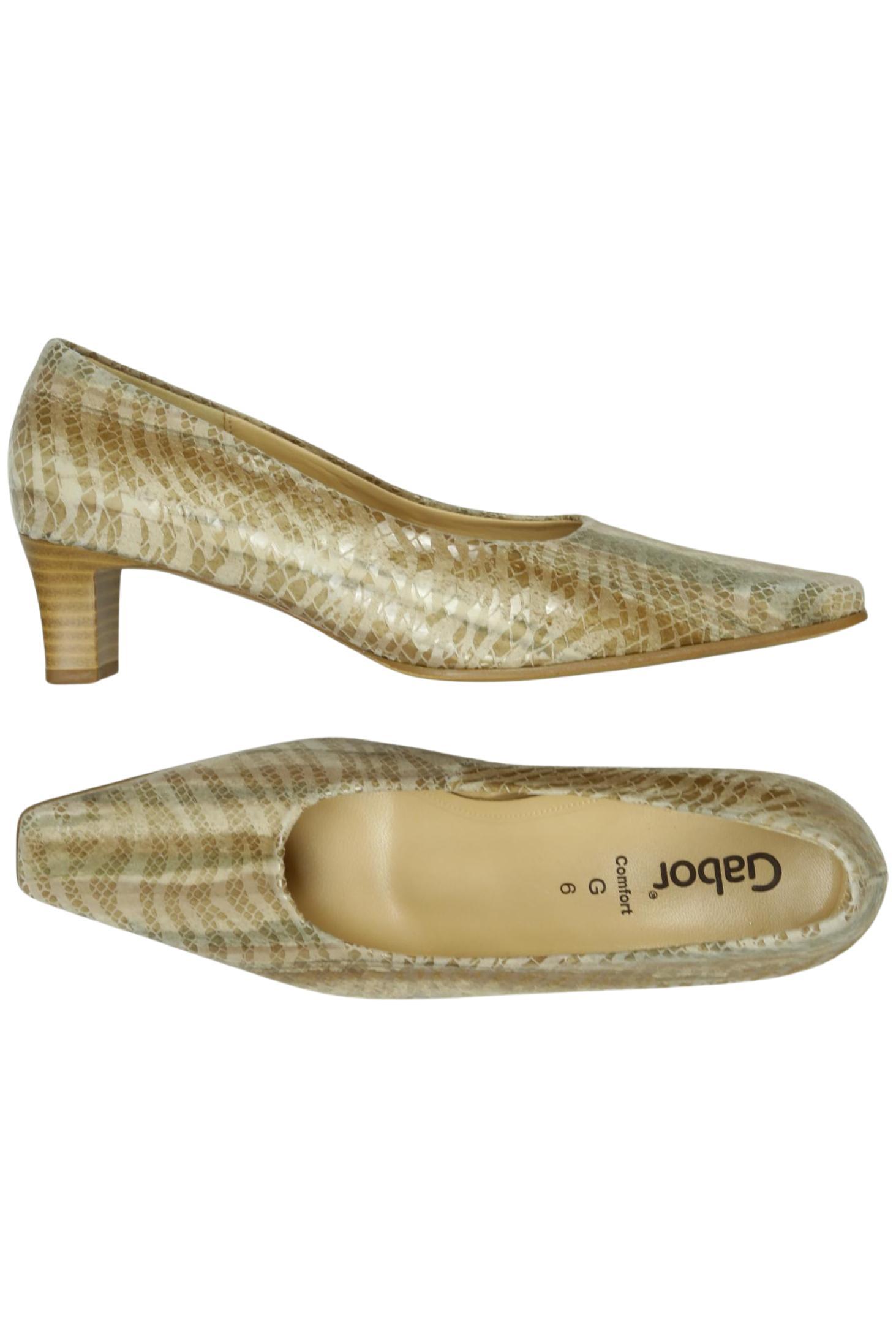 

Gabor Damen Pumps, beige, Gr. 6
