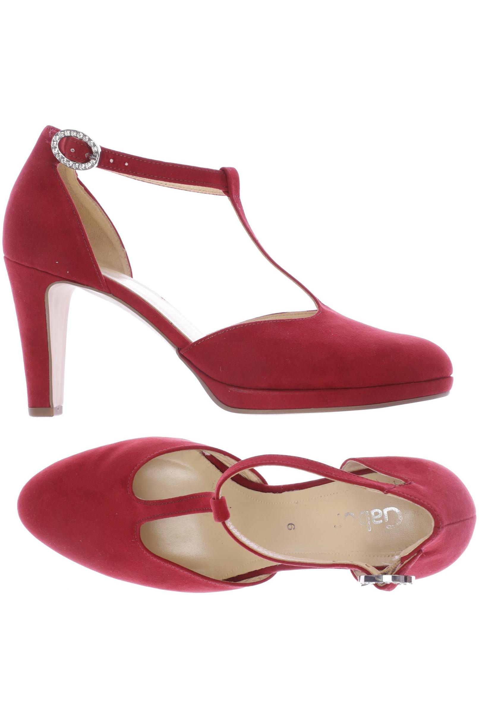 

Gabor Damen Pumps, rot, Gr. 6