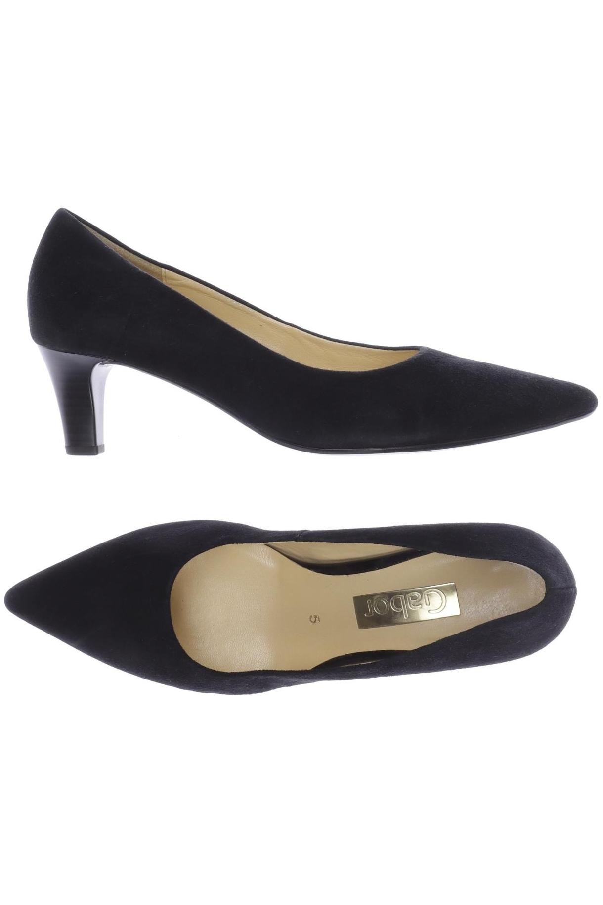 

Gabor Damen Pumps, schwarz, Gr. 5