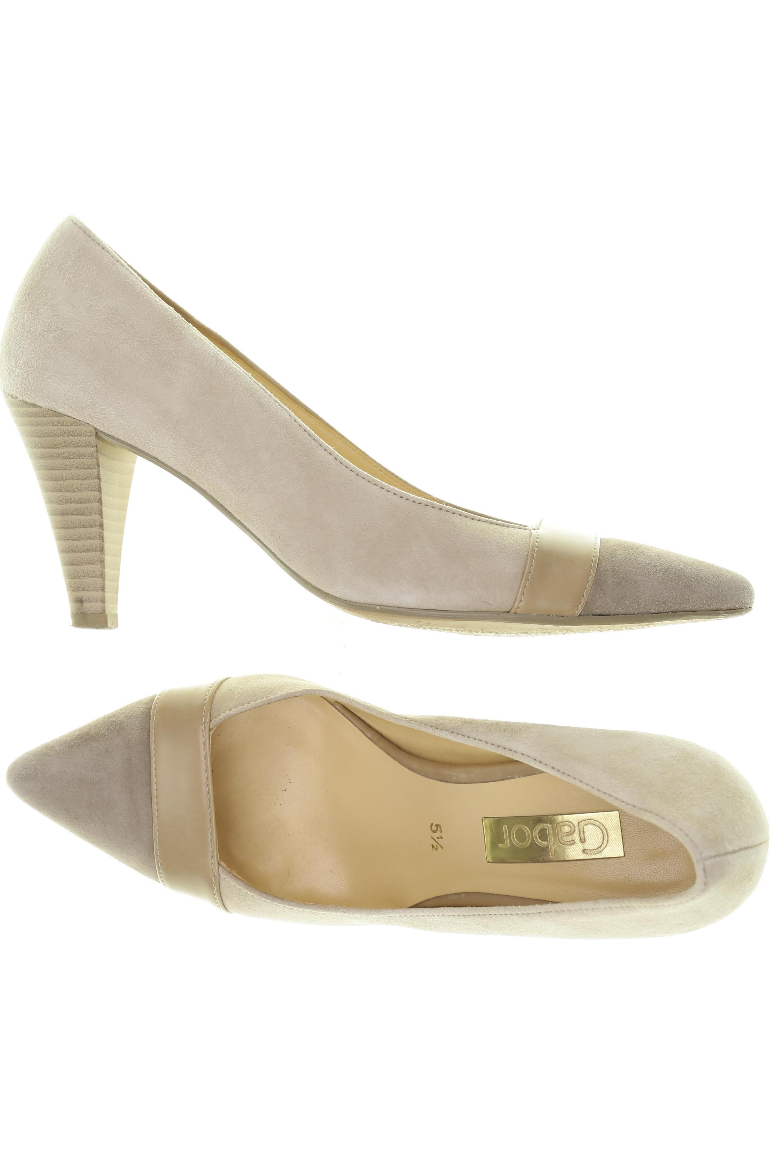 

Gabor Damen Pumps, beige, Gr. 5.5