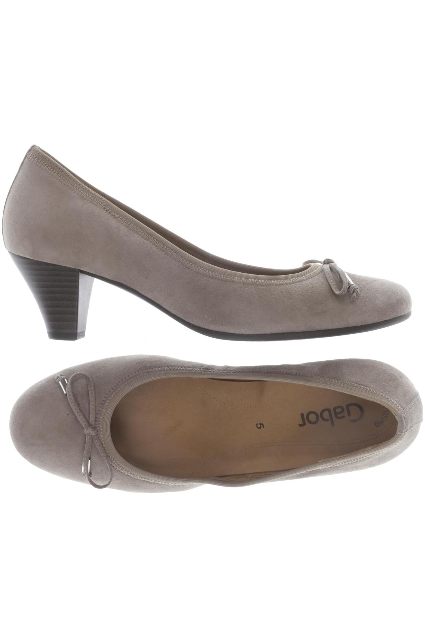 

Gabor Damen Pumps, grau, Gr. 5