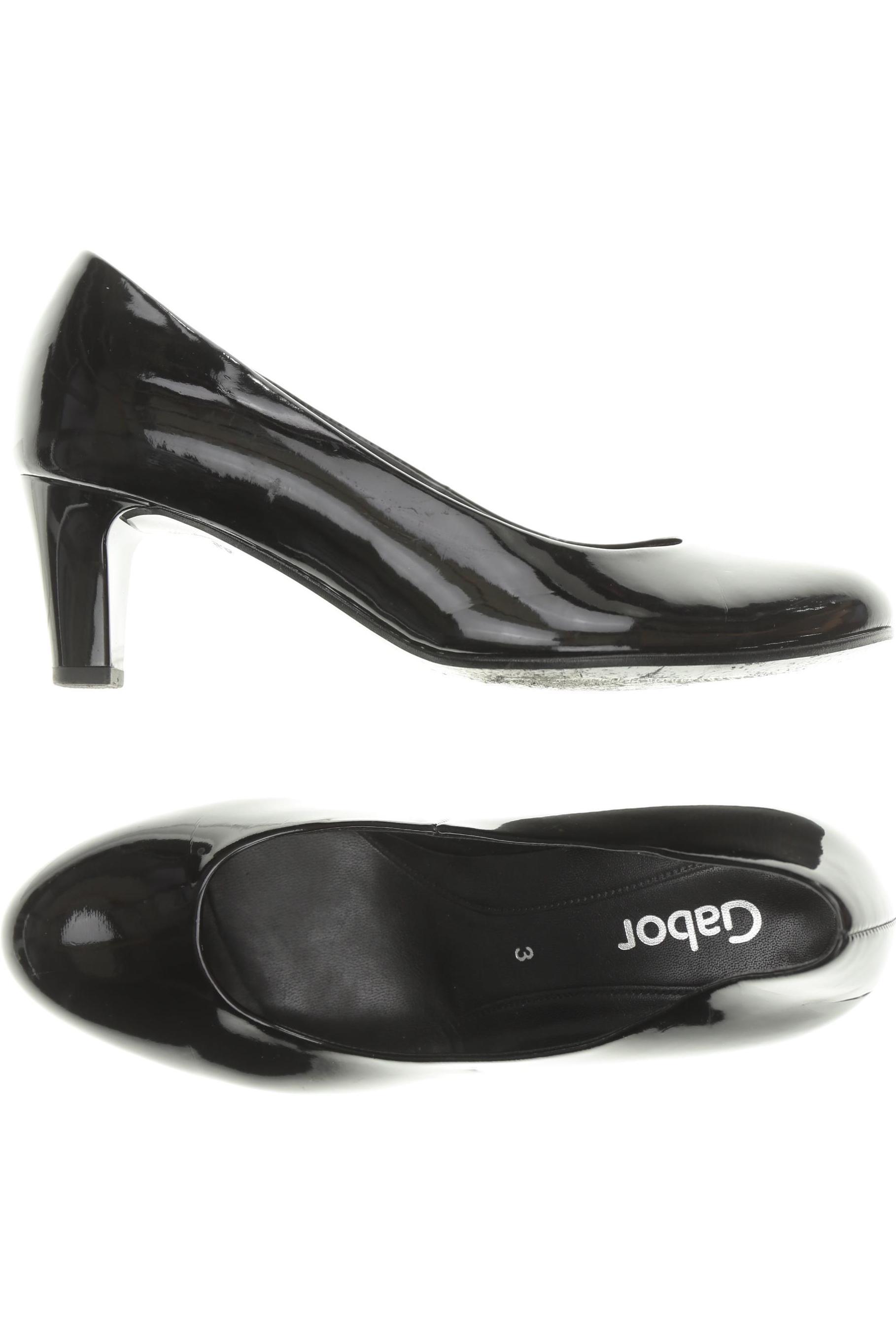 

Gabor Damen Pumps, schwarz, Gr. 3