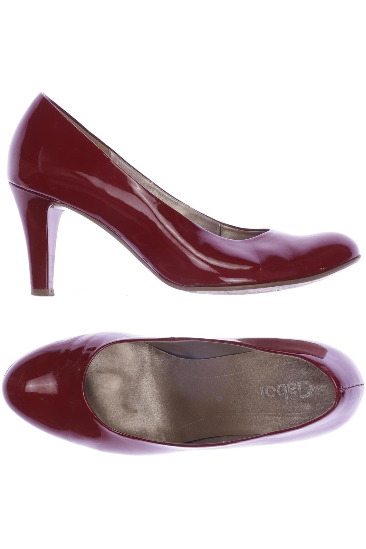 

Gabor Damen Pumps, rot, Gr. 6