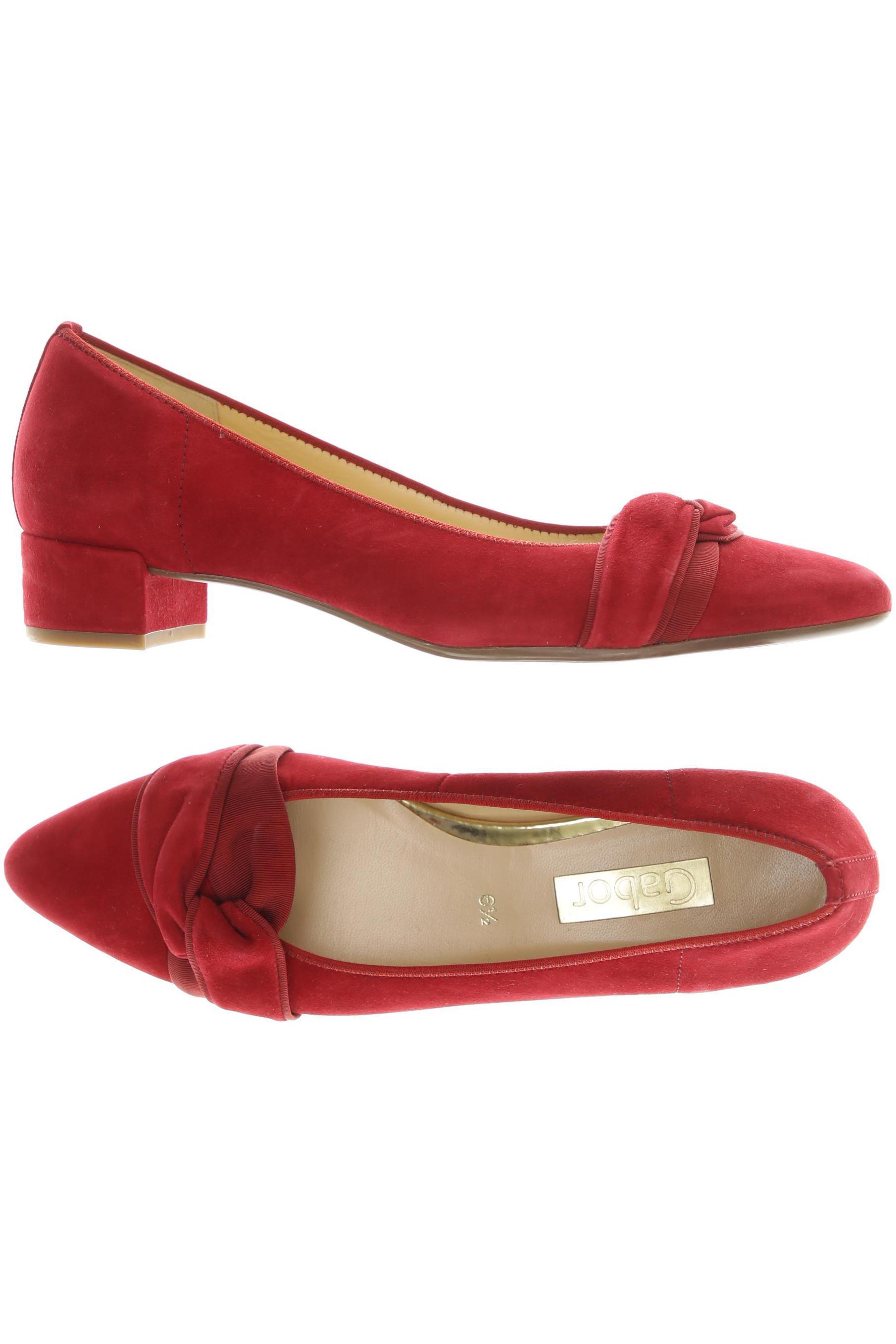 

Gabor Damen Pumps, rot, Gr. 6.5