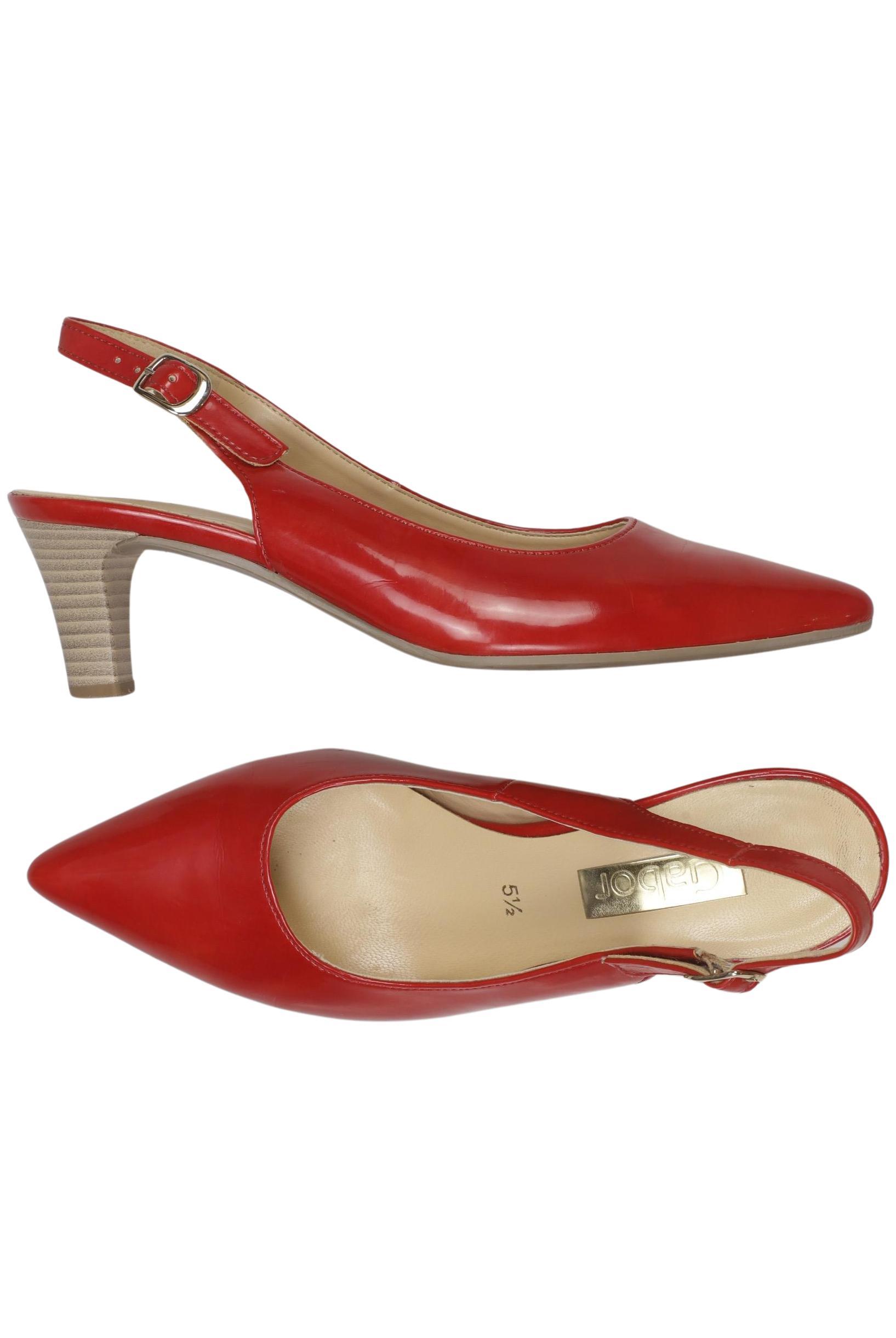 

Gabor Damen Pumps, rot, Gr. 5.5