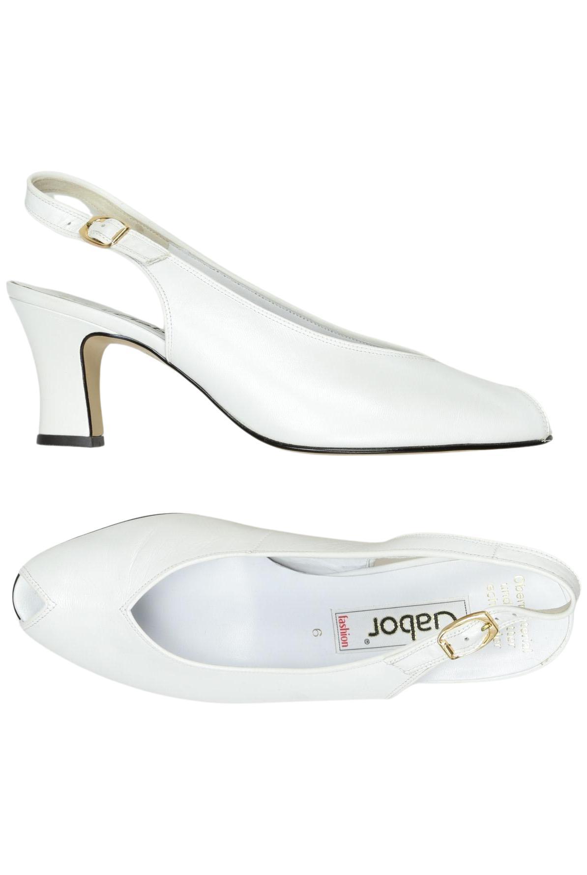 

Gabor Damen Pumps, weiß, Gr. 6