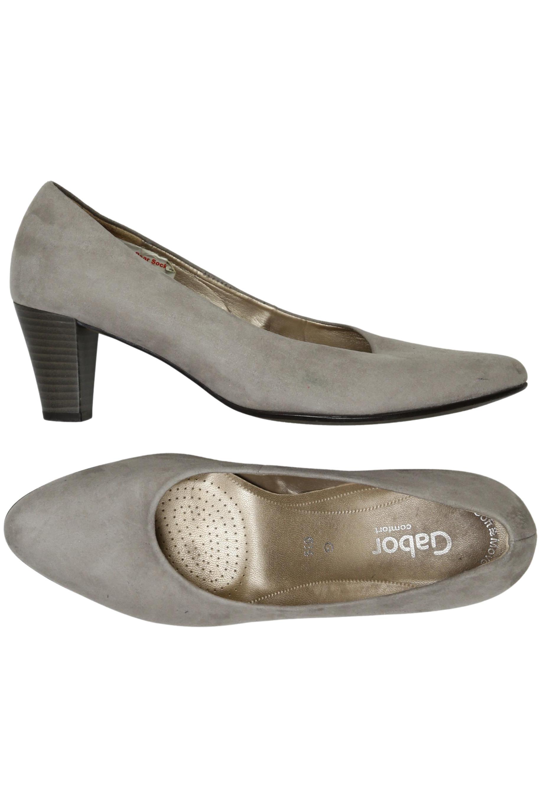 

Gabor Damen Pumps, grau, Gr. 6.5