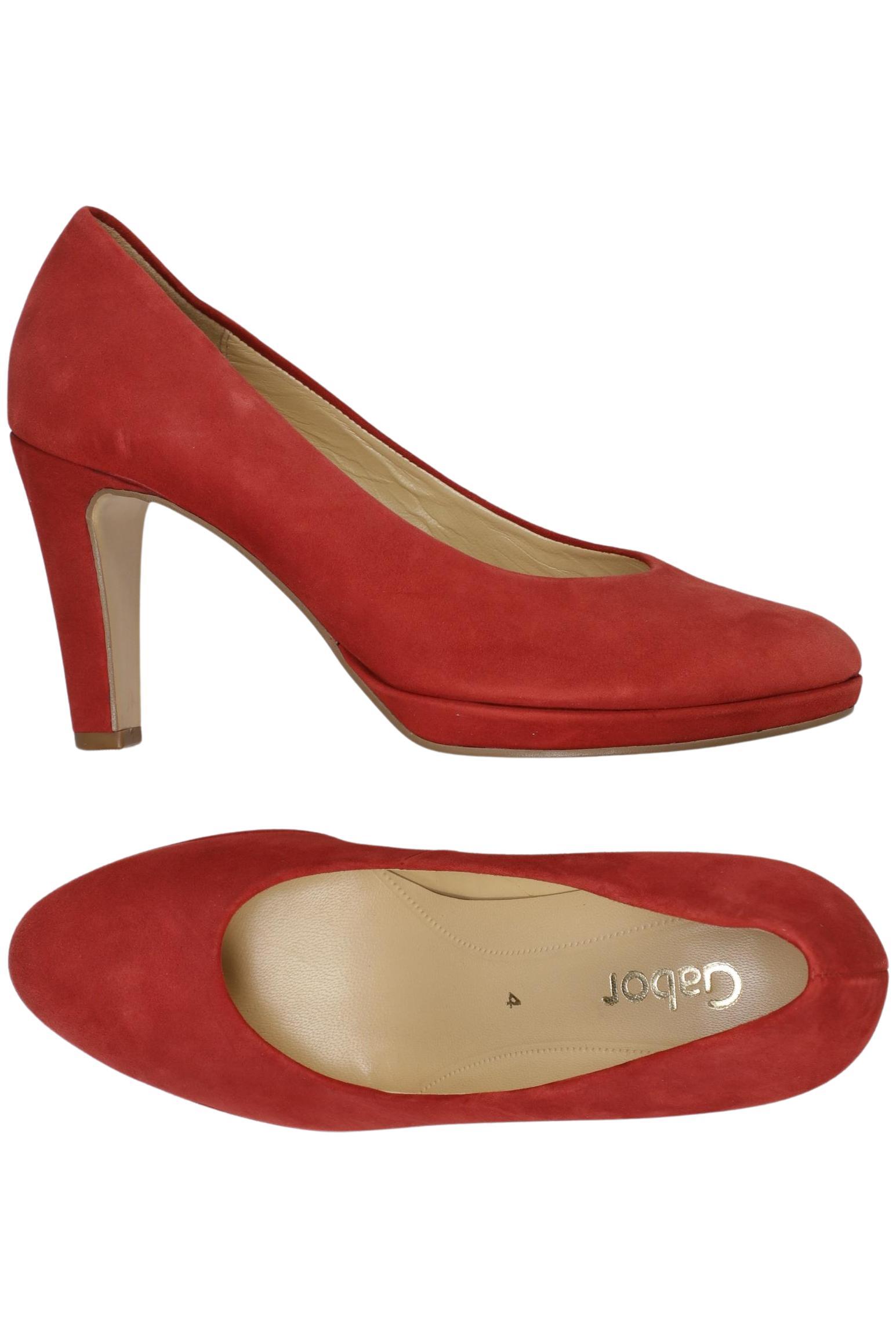 

Gabor Damen Pumps, rot, Gr. 4