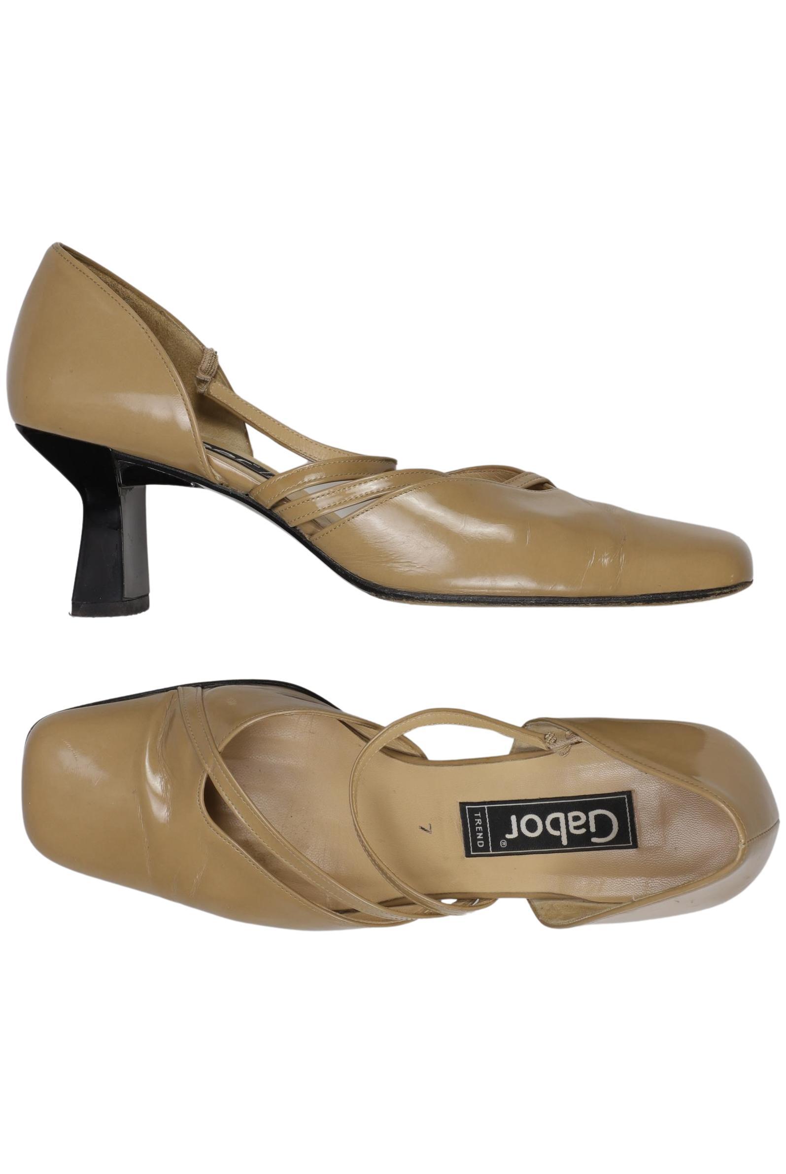 

Gabor Damen Pumps, beige, Gr. 7