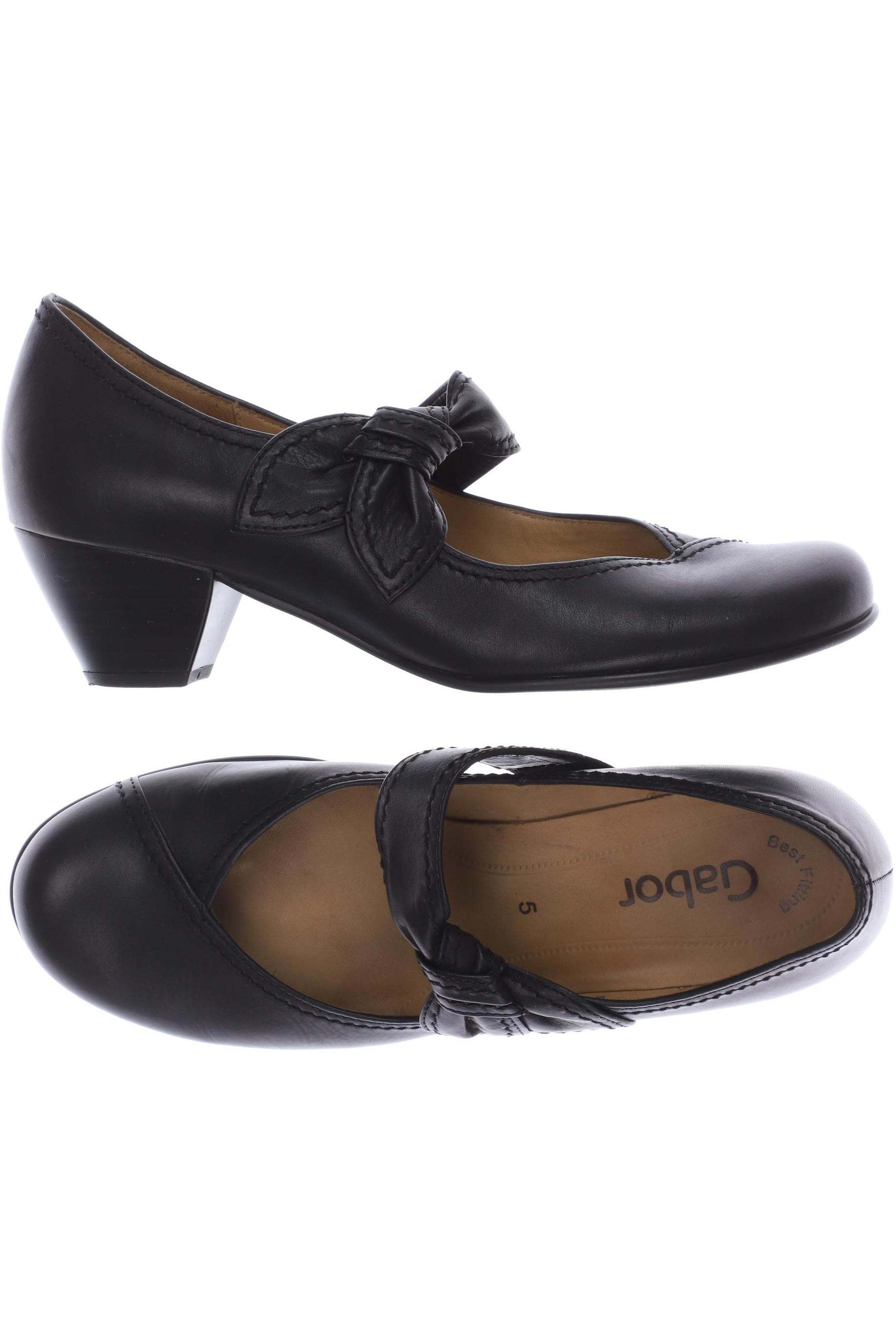 

Gabor Damen Pumps, schwarz, Gr. 5