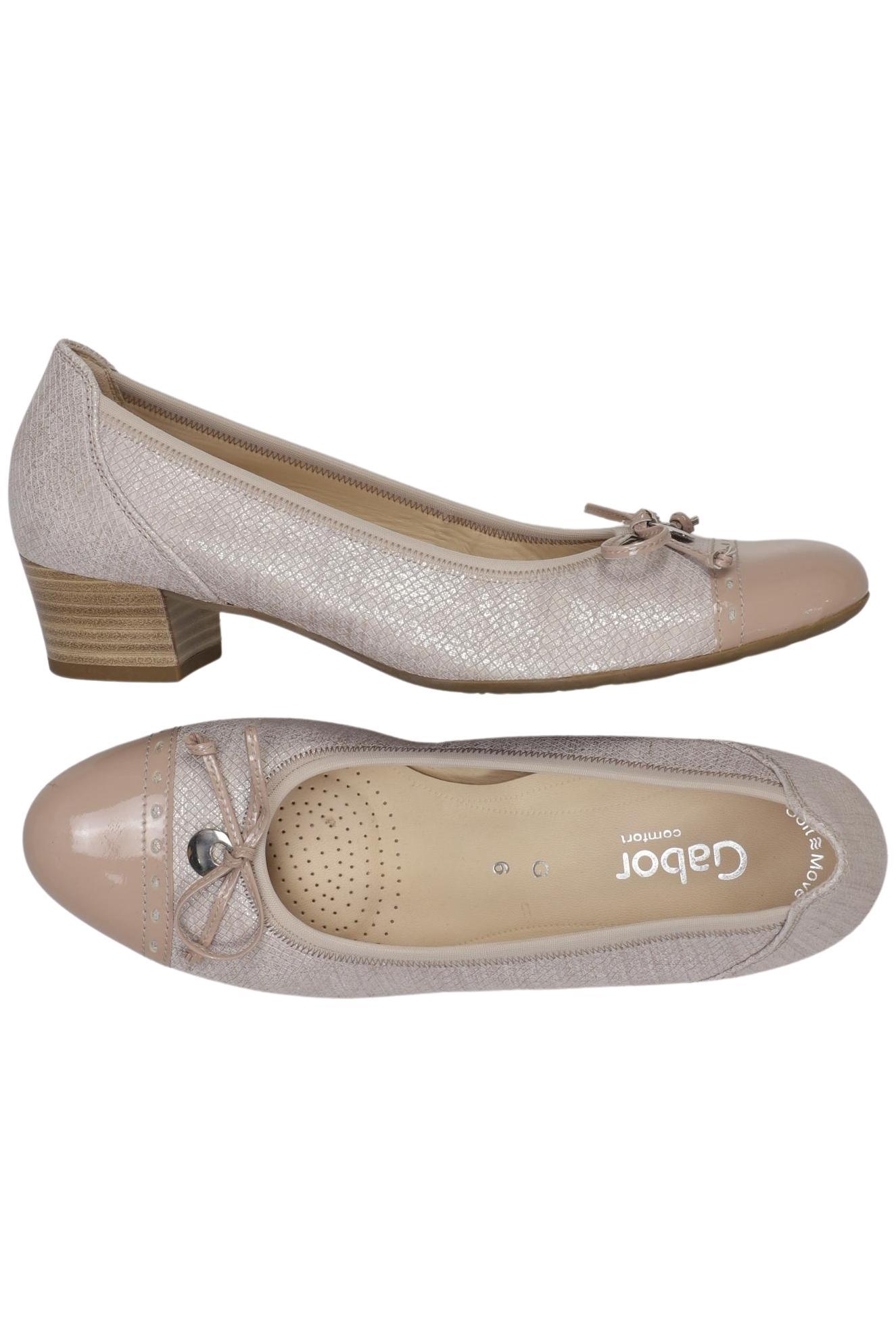 

Gabor Damen Pumps, beige, Gr. 6