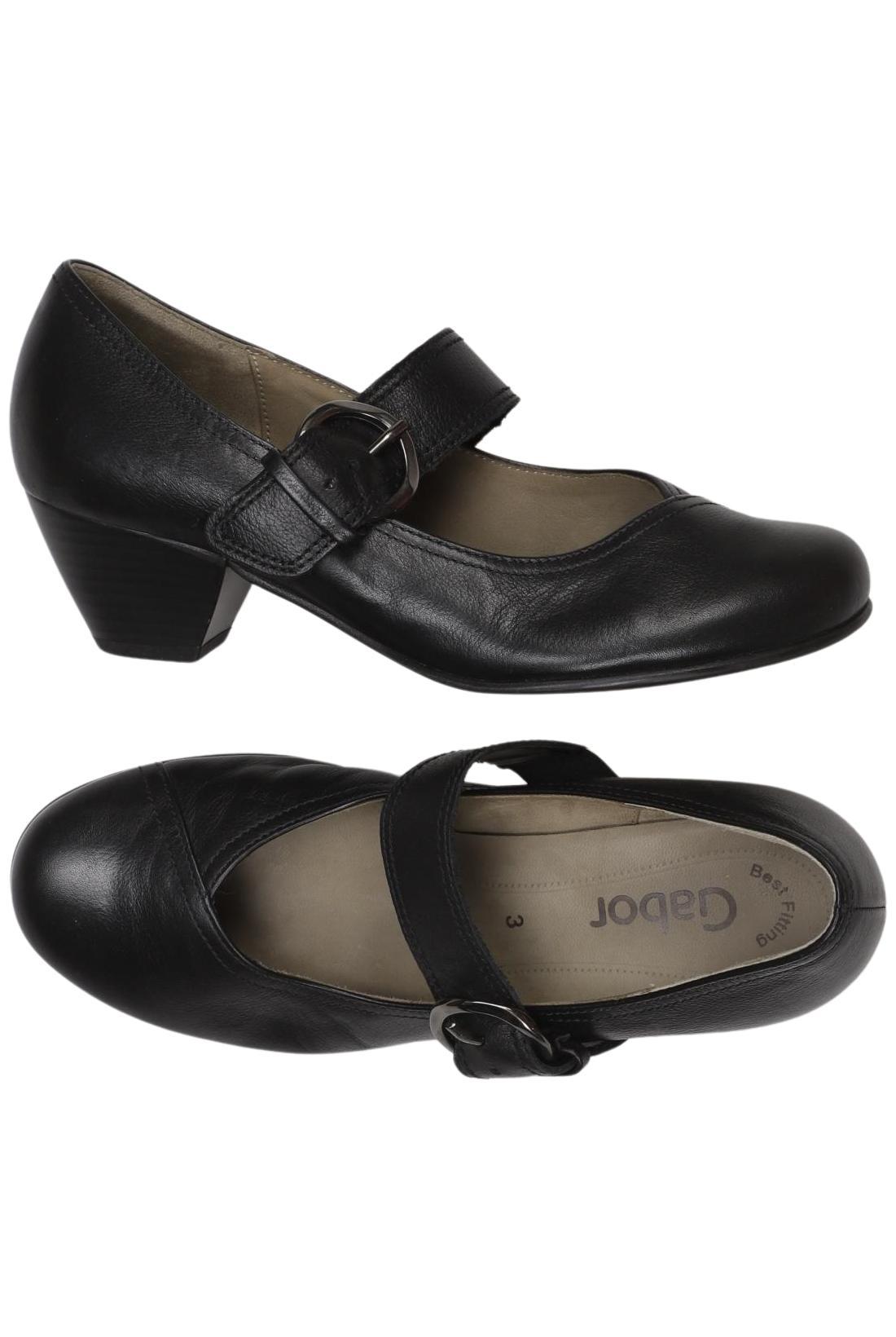 

Gabor Damen Pumps, schwarz, Gr. 3