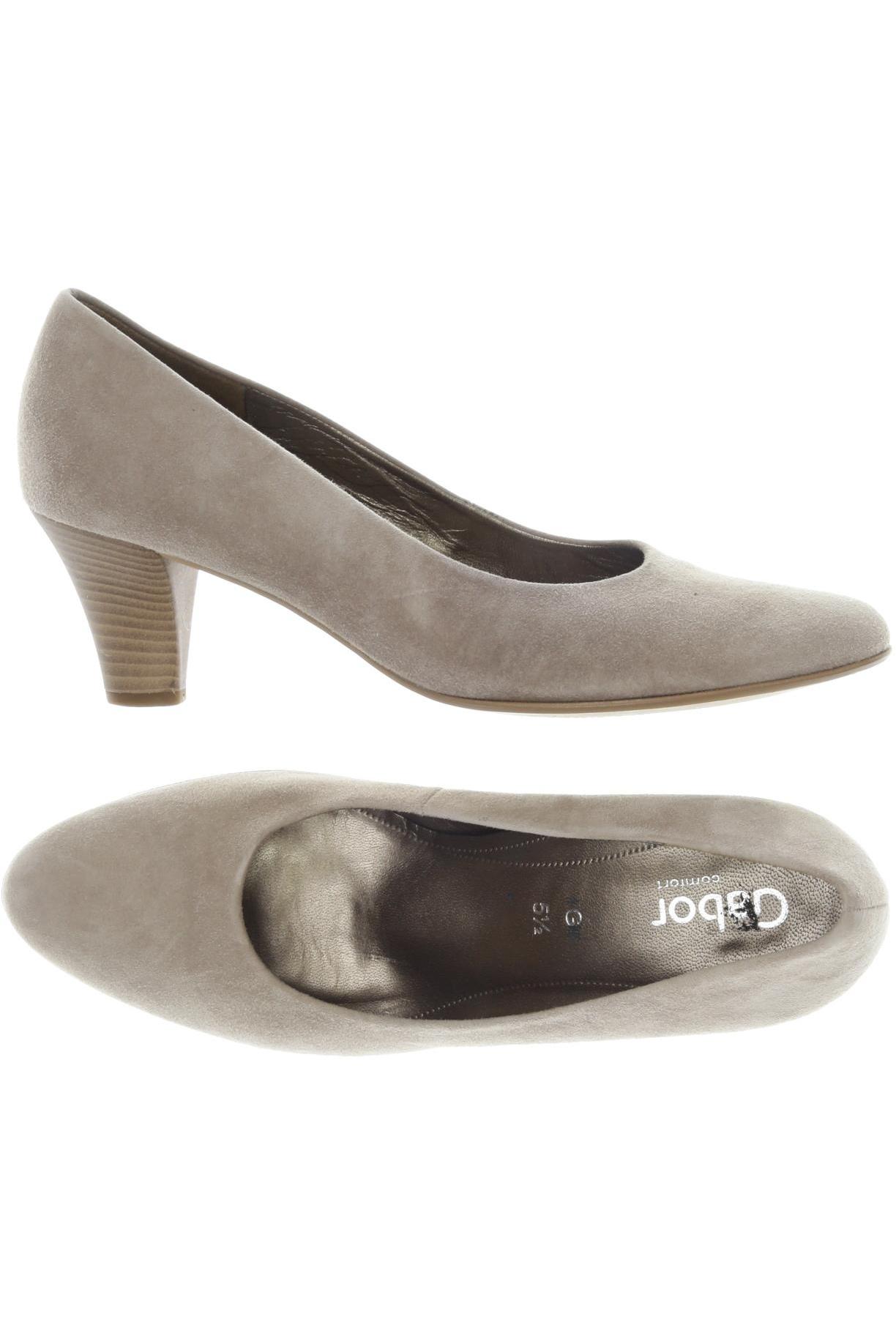

Gabor Damen Pumps, beige, Gr. 5.5