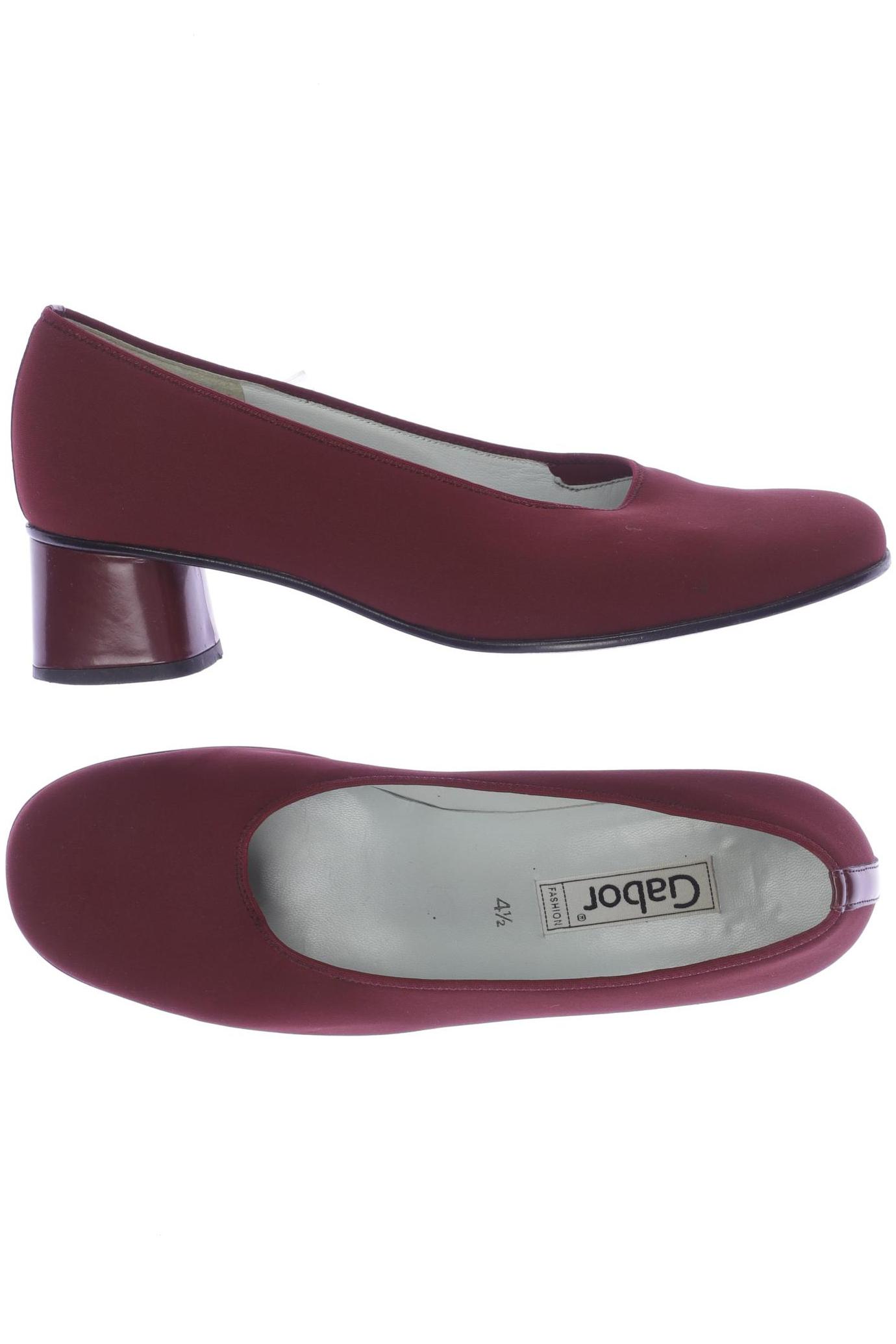 

Gabor Damen Pumps, bordeaux, Gr. 4.5