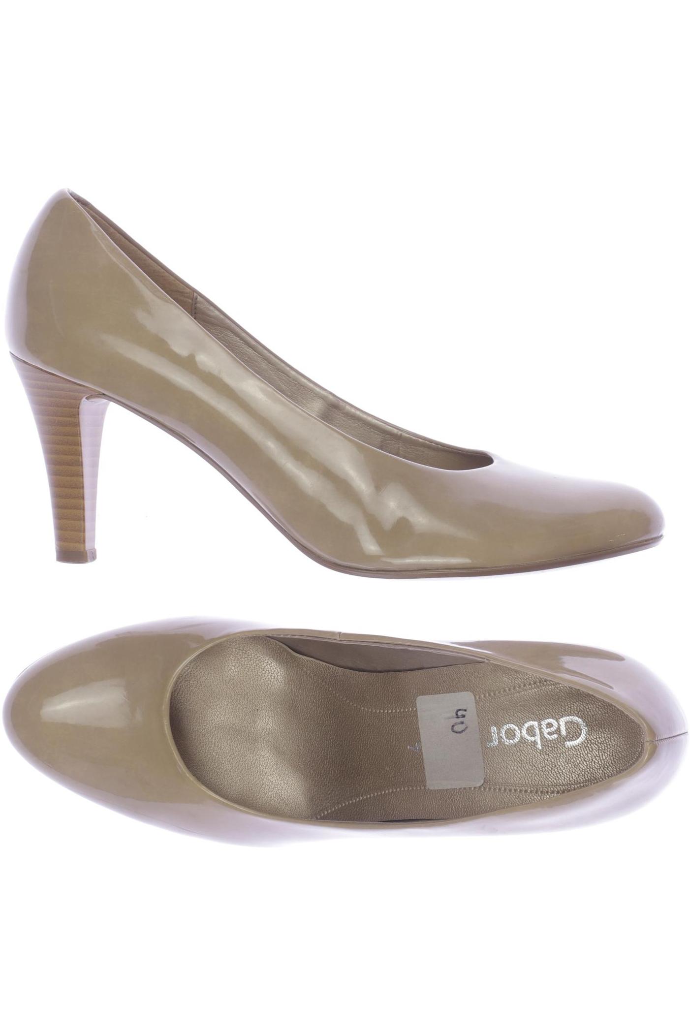 

Gabor Damen Pumps, beige, Gr. 7