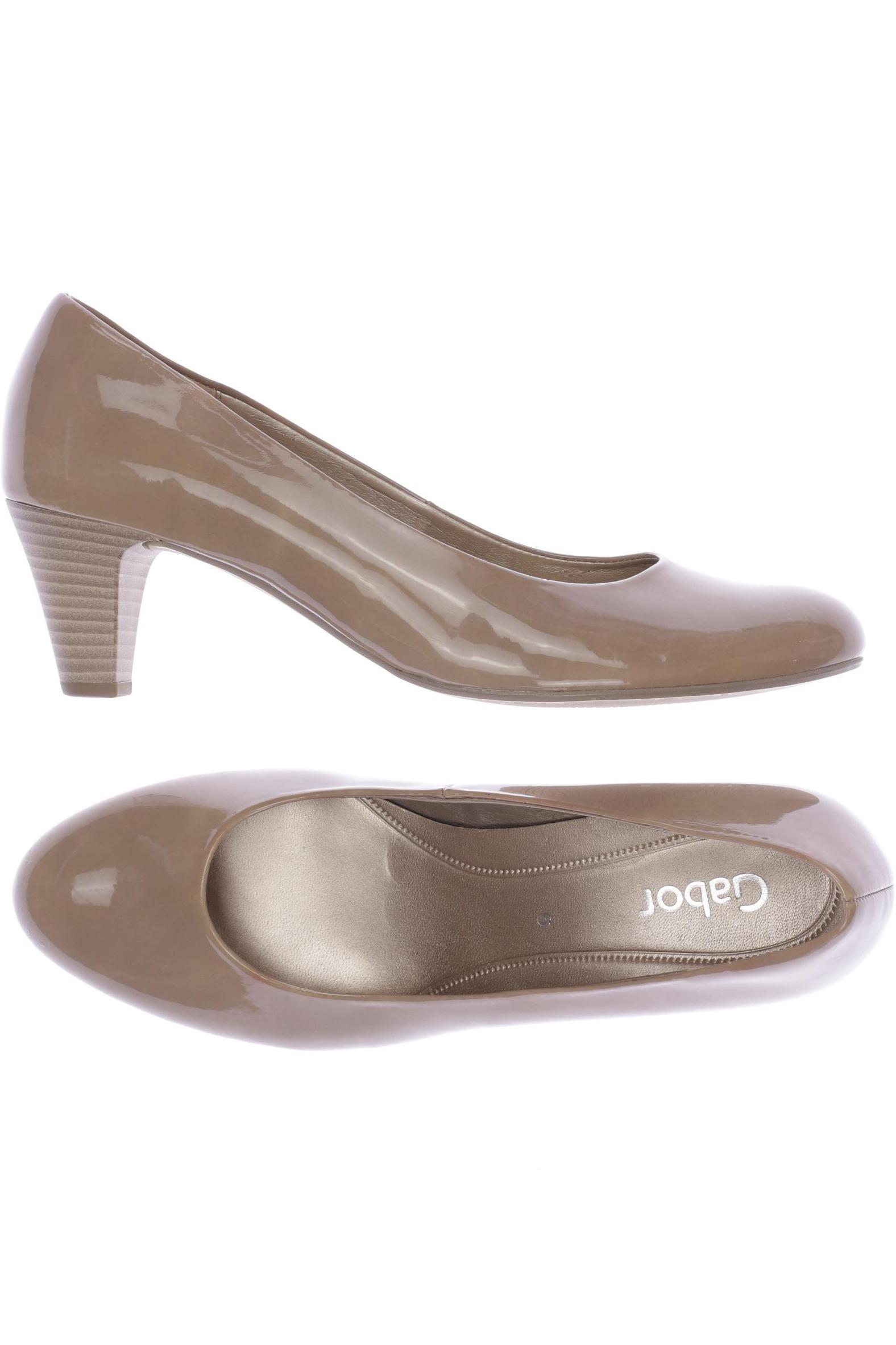 

Gabor Damen Pumps, beige, Gr. 6