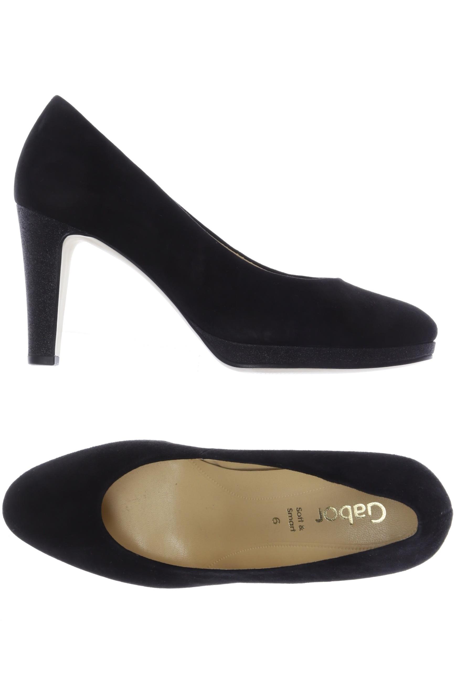 

Gabor Damen Pumps, schwarz, Gr. 6