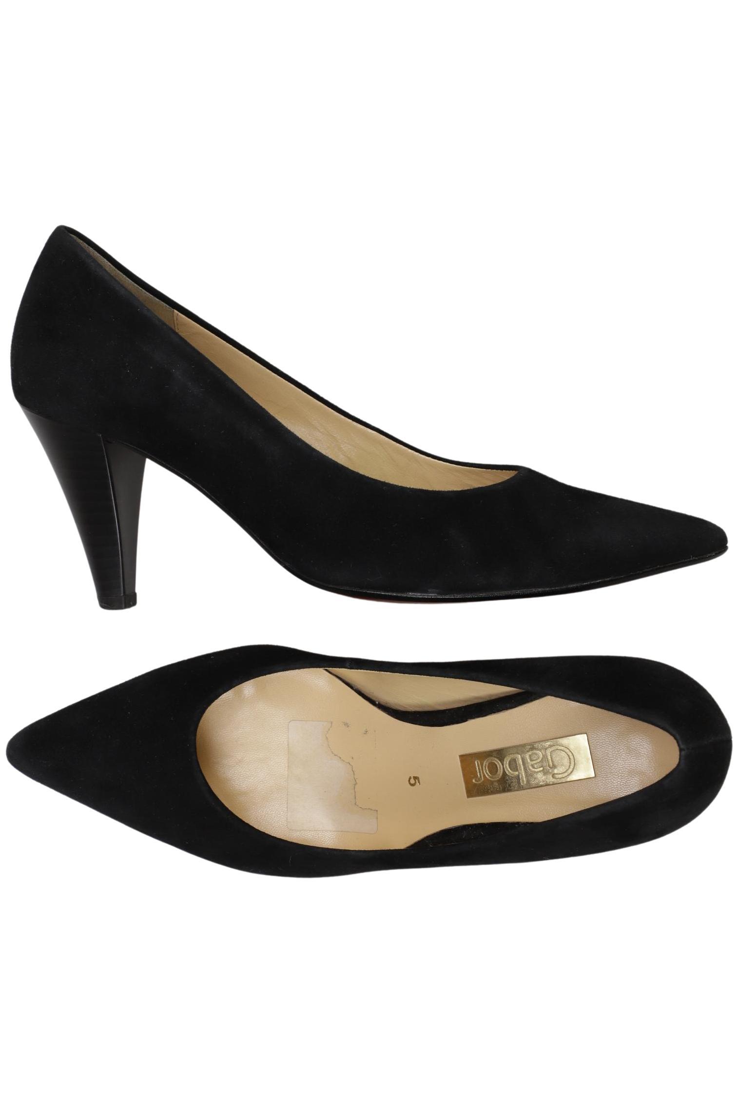 

Gabor Damen Pumps, schwarz, Gr. 5