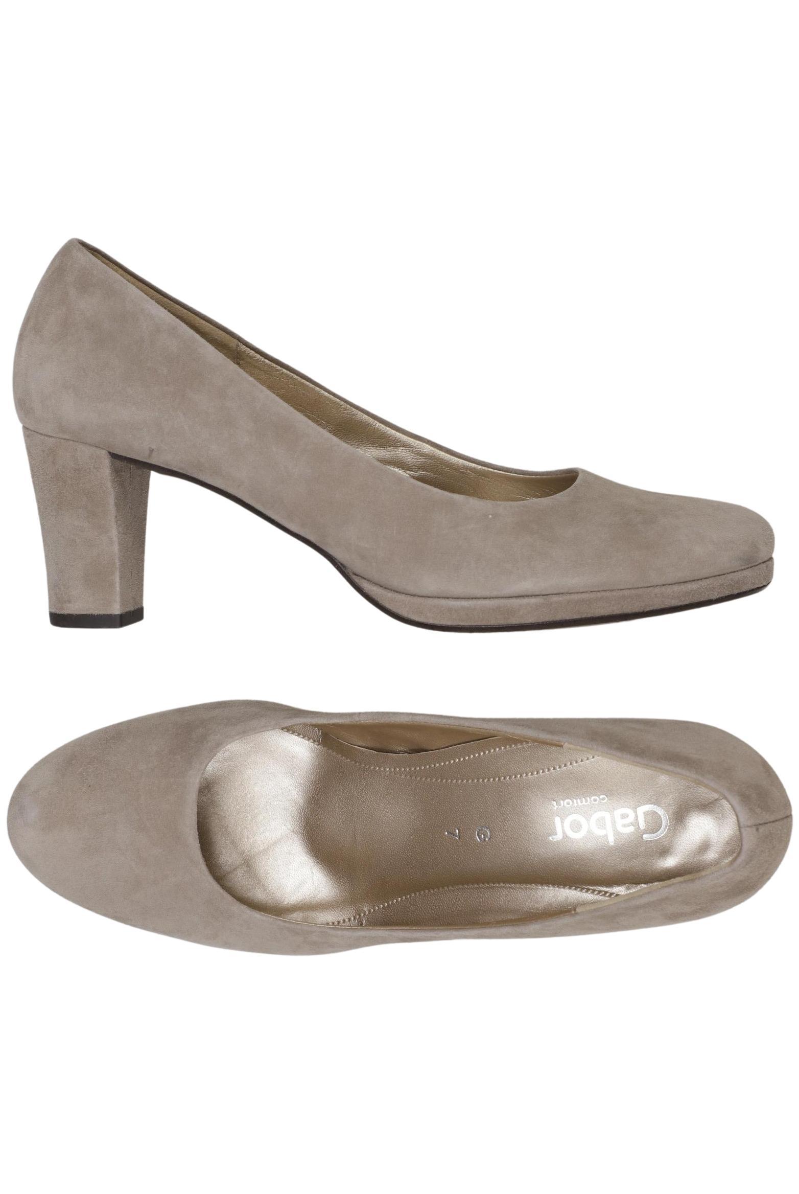 

Gabor Damen Pumps, beige, Gr. 7