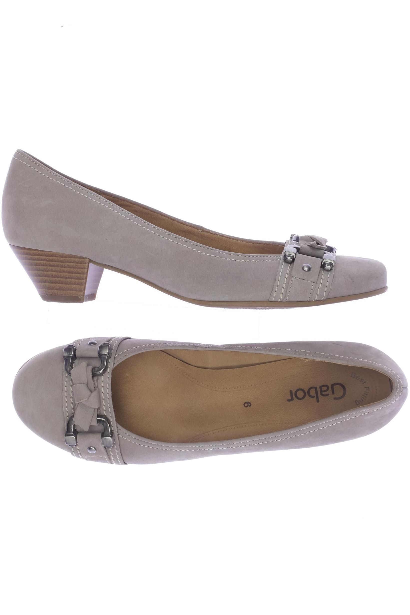 

Gabor Damen Pumps, grau, Gr. 6