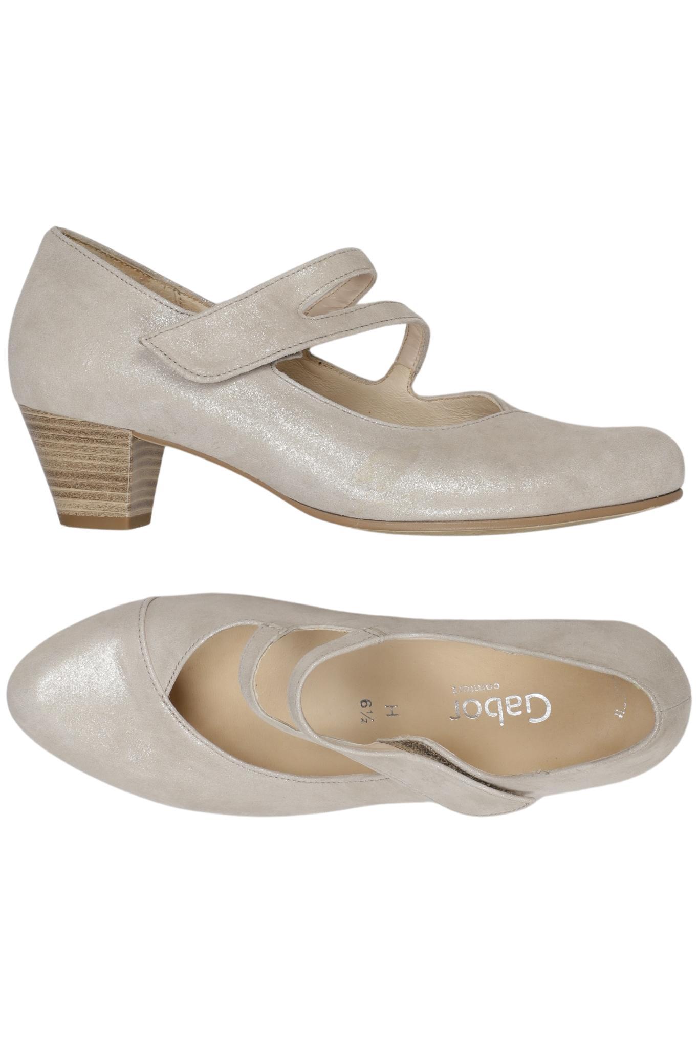 

Gabor Damen Pumps, beige, Gr. 6.5