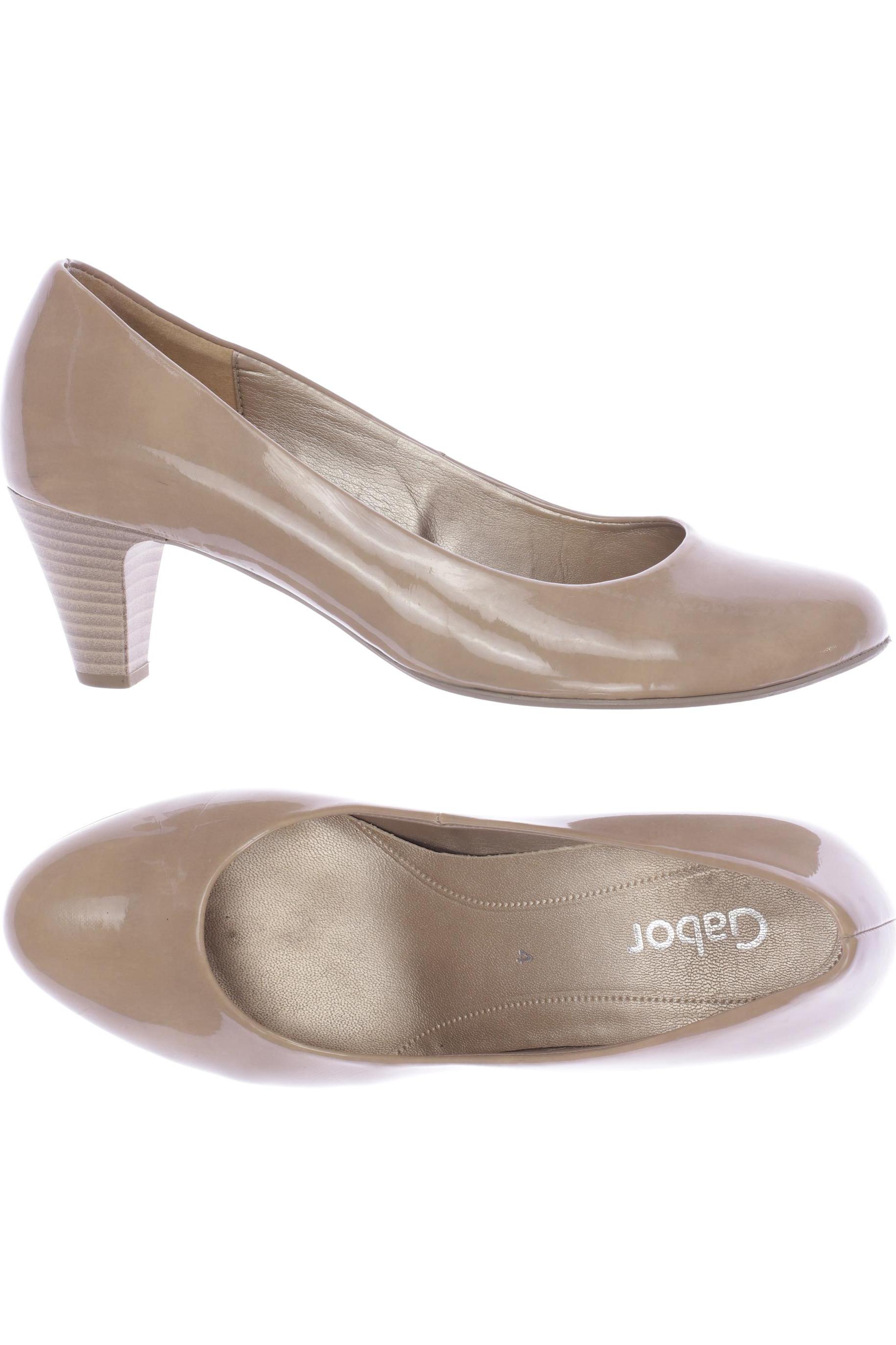 

Gabor Damen Pumps, beige, Gr. 4